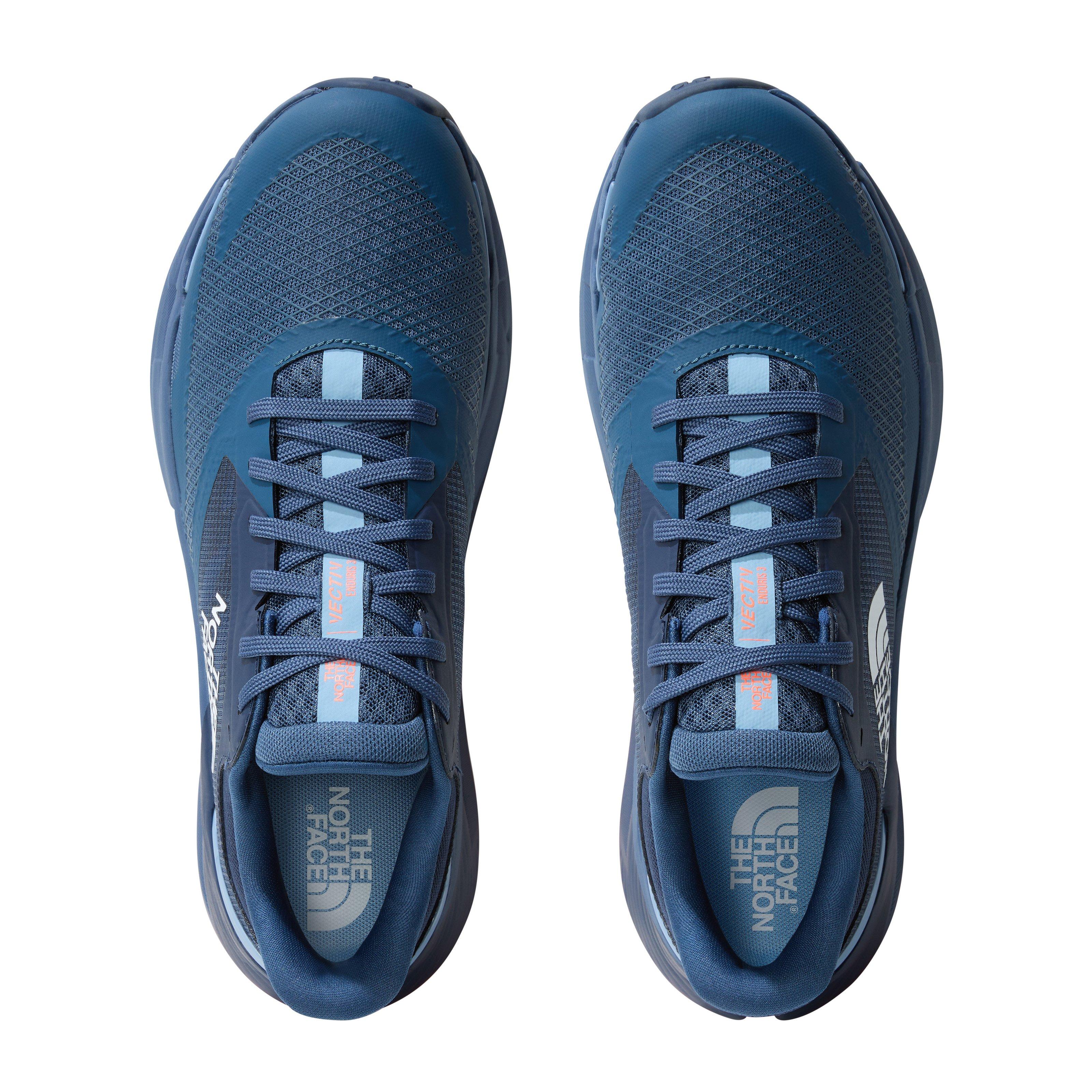 Blue/Navy - The North Face - Vectiv Enduris III Trail Running Shoes - 5
