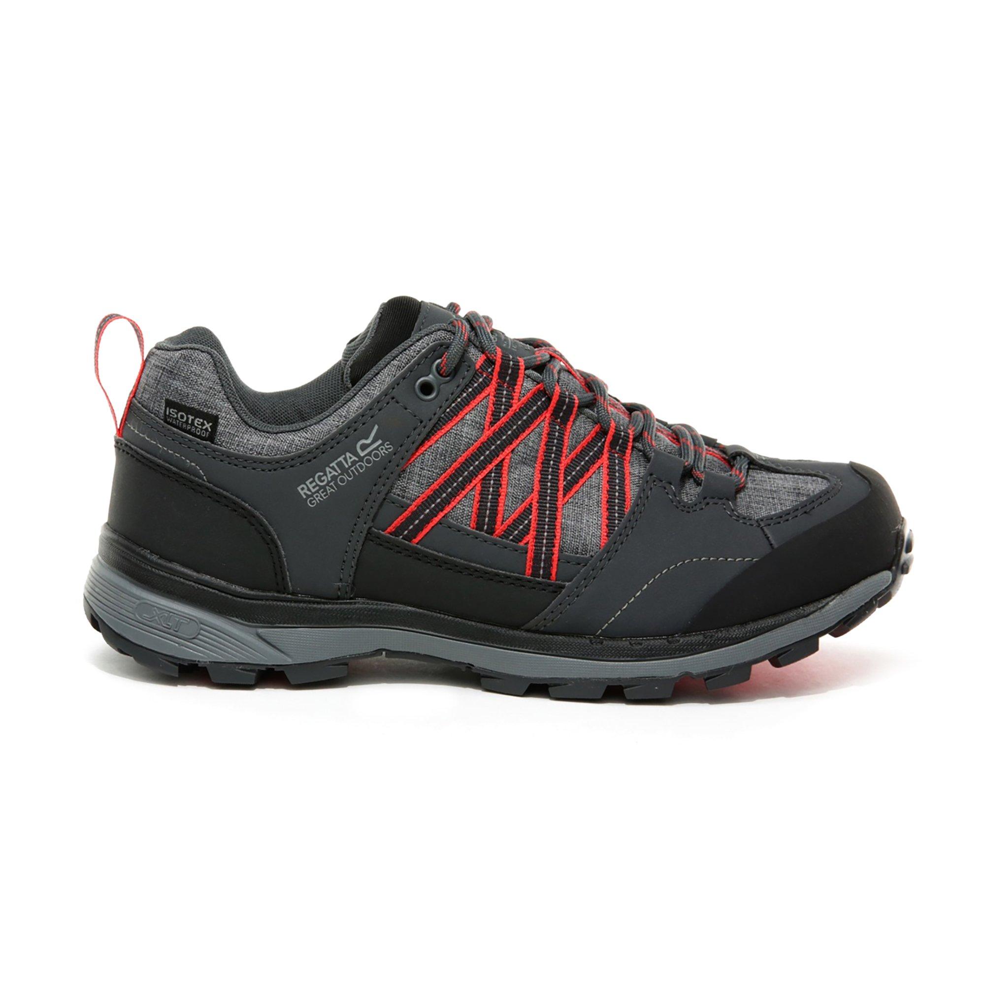 Regatta Women's Samaris Waterproof Walking Shoes - Granit/Rdsky - 3 (36)