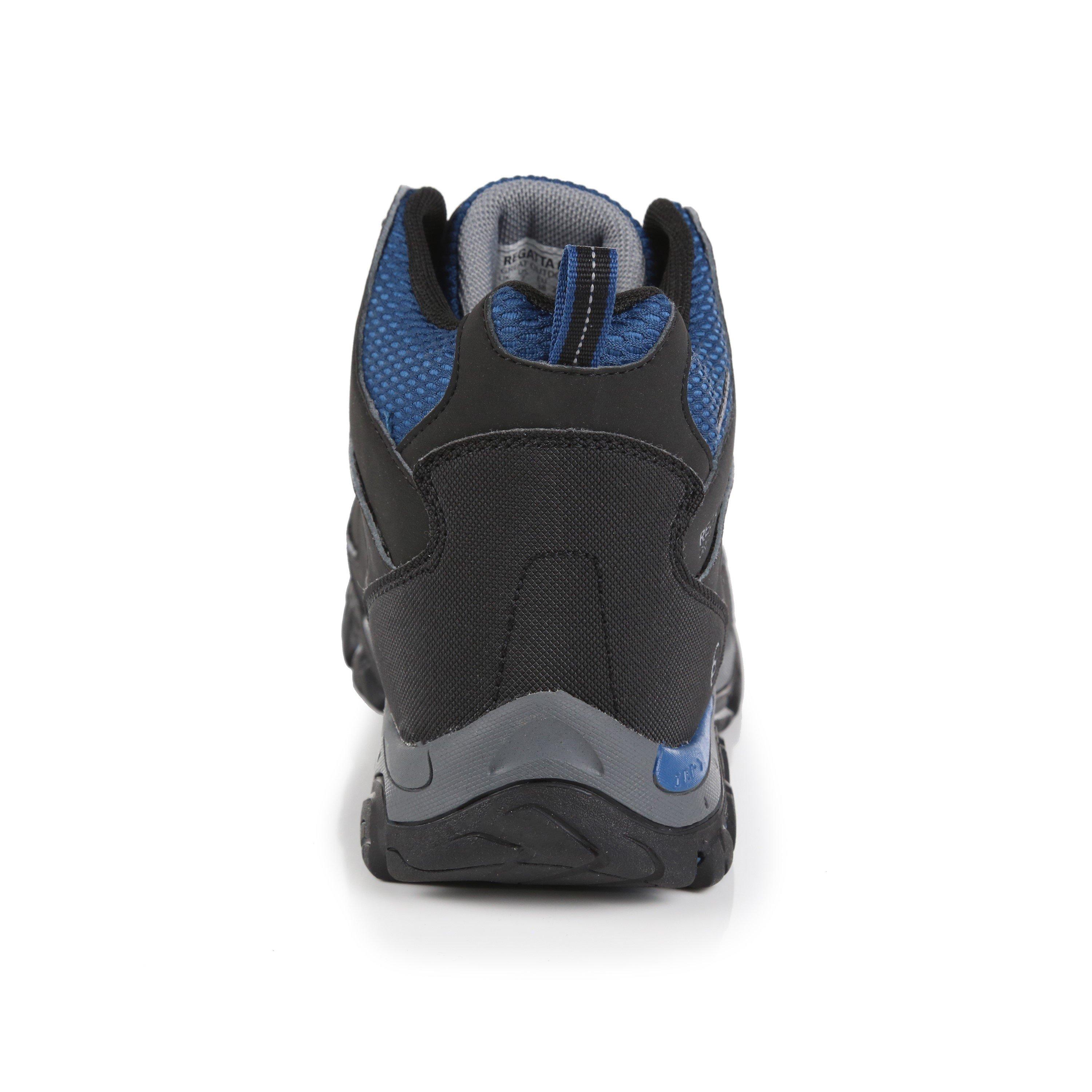 Ash/BlueOpal - Regatta - Holcombe Mid Waterproof Hiking Boot - 3