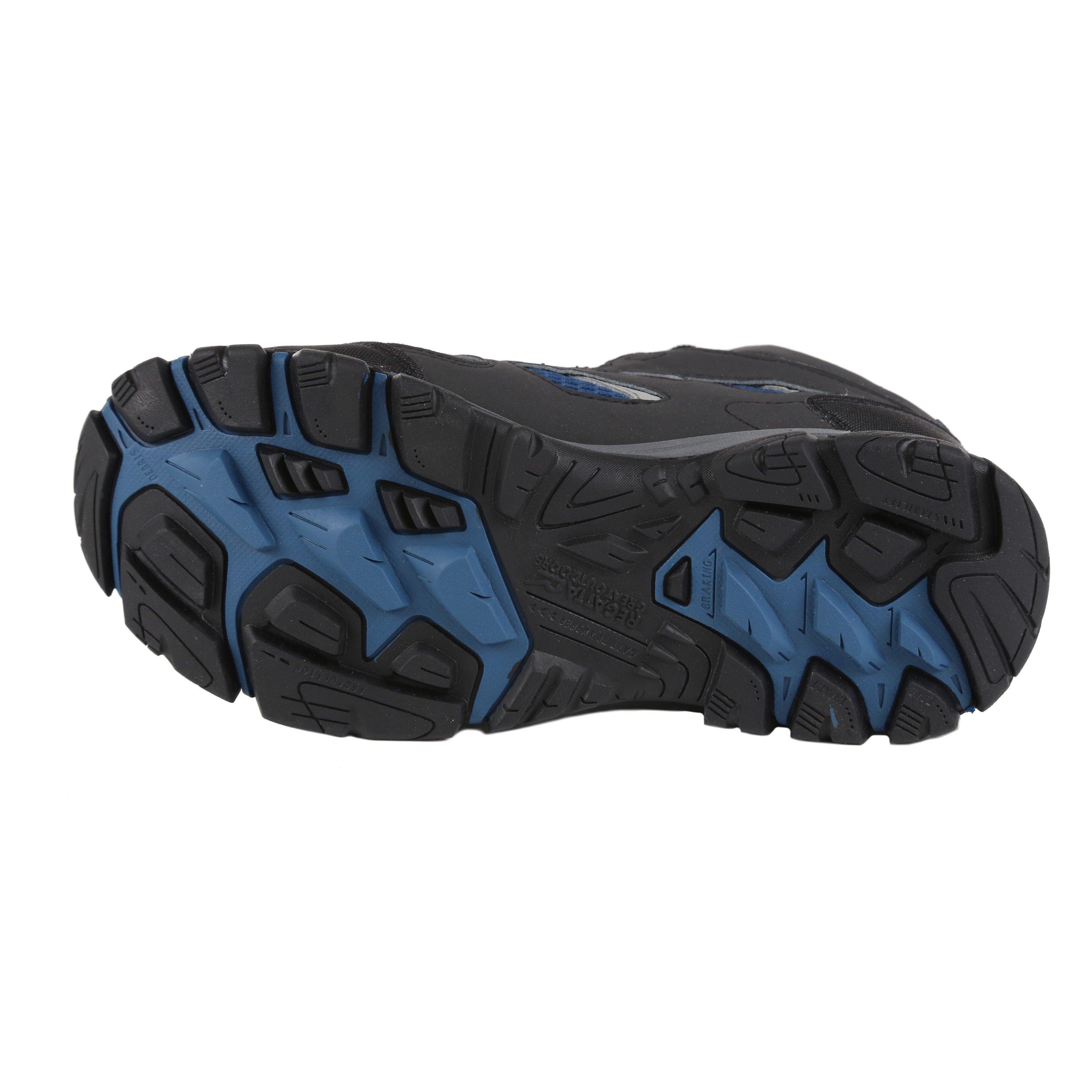 Ash/BlueOpal - Regatta - Holcombe Mid Waterproof Hiking Boot - 4