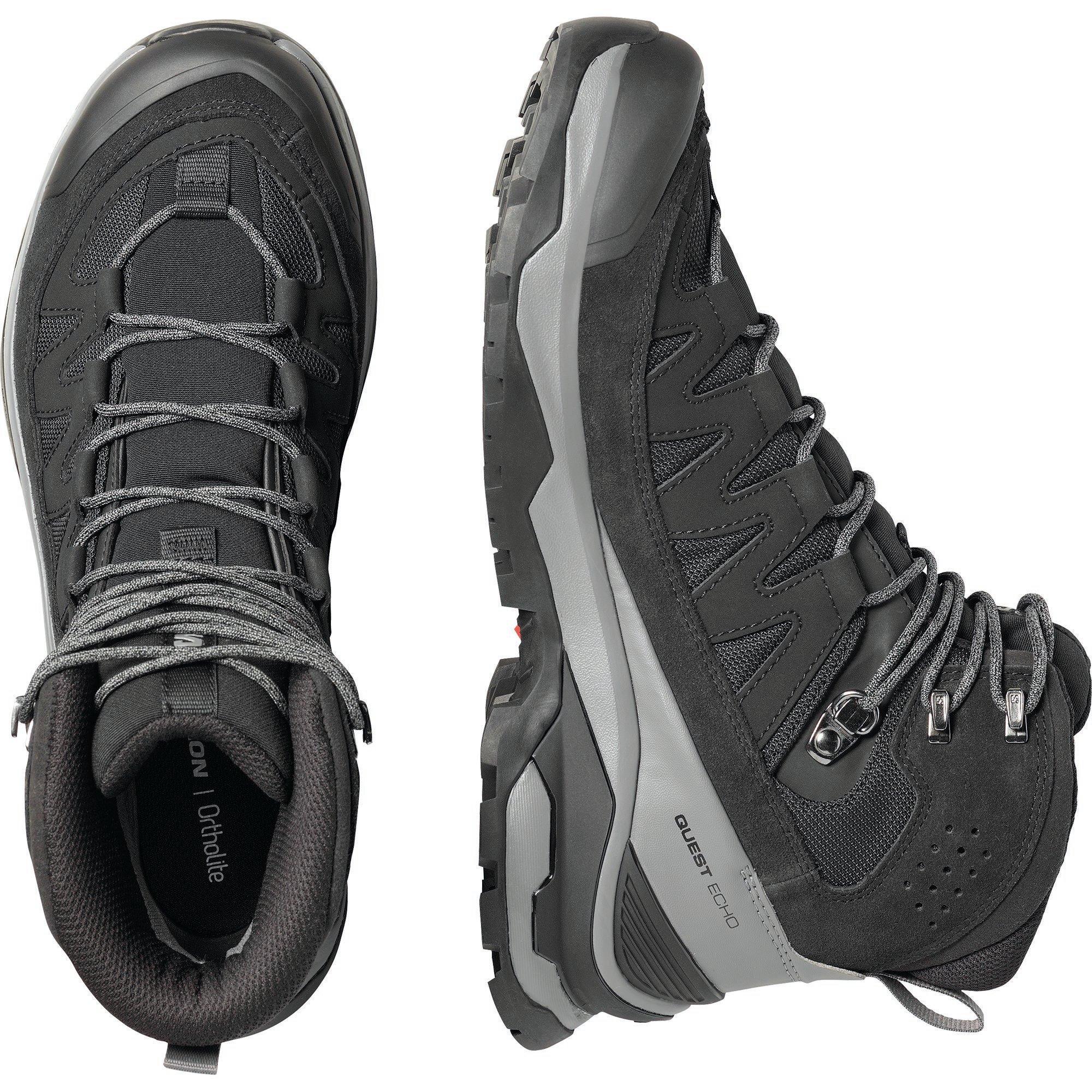 Noir - Salomon - Quest Echo GTX Mens Hiking Boot - 5