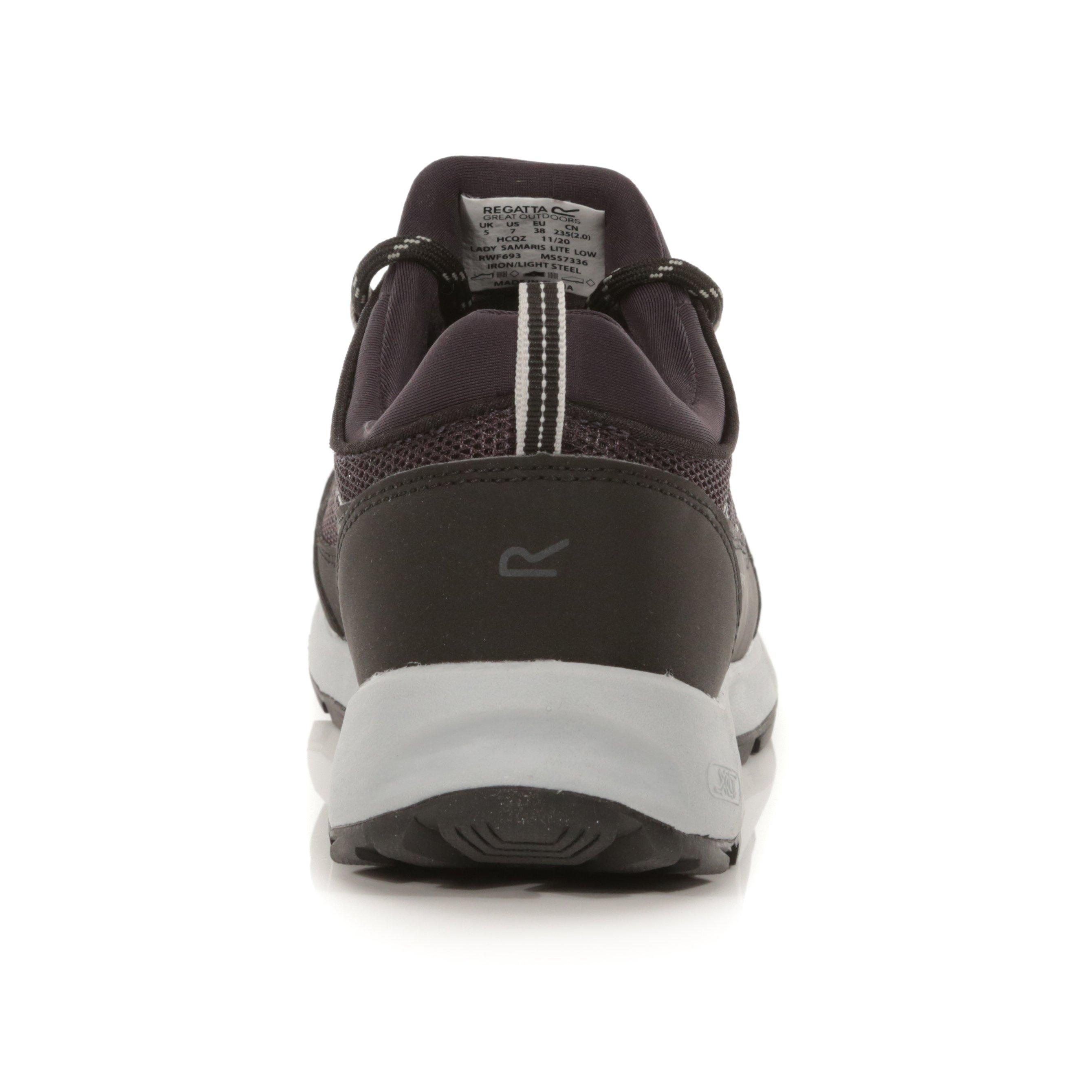 Iron/LtSteel - Regatta - Samaris Low Waterproof Walking Shoes - 3