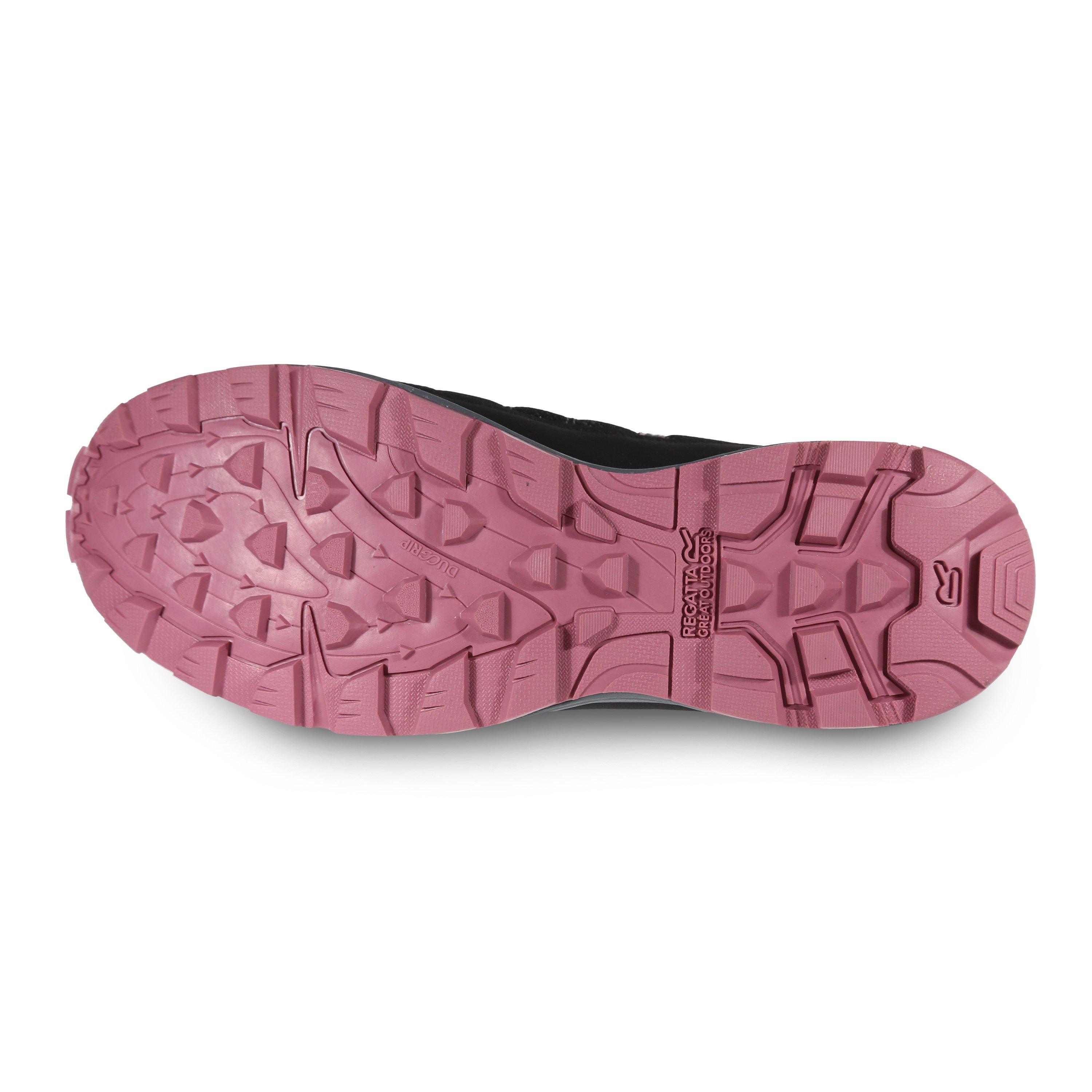 Zwart/HeatherRo. - Regatta - Waterproof Hiking Boot - 4