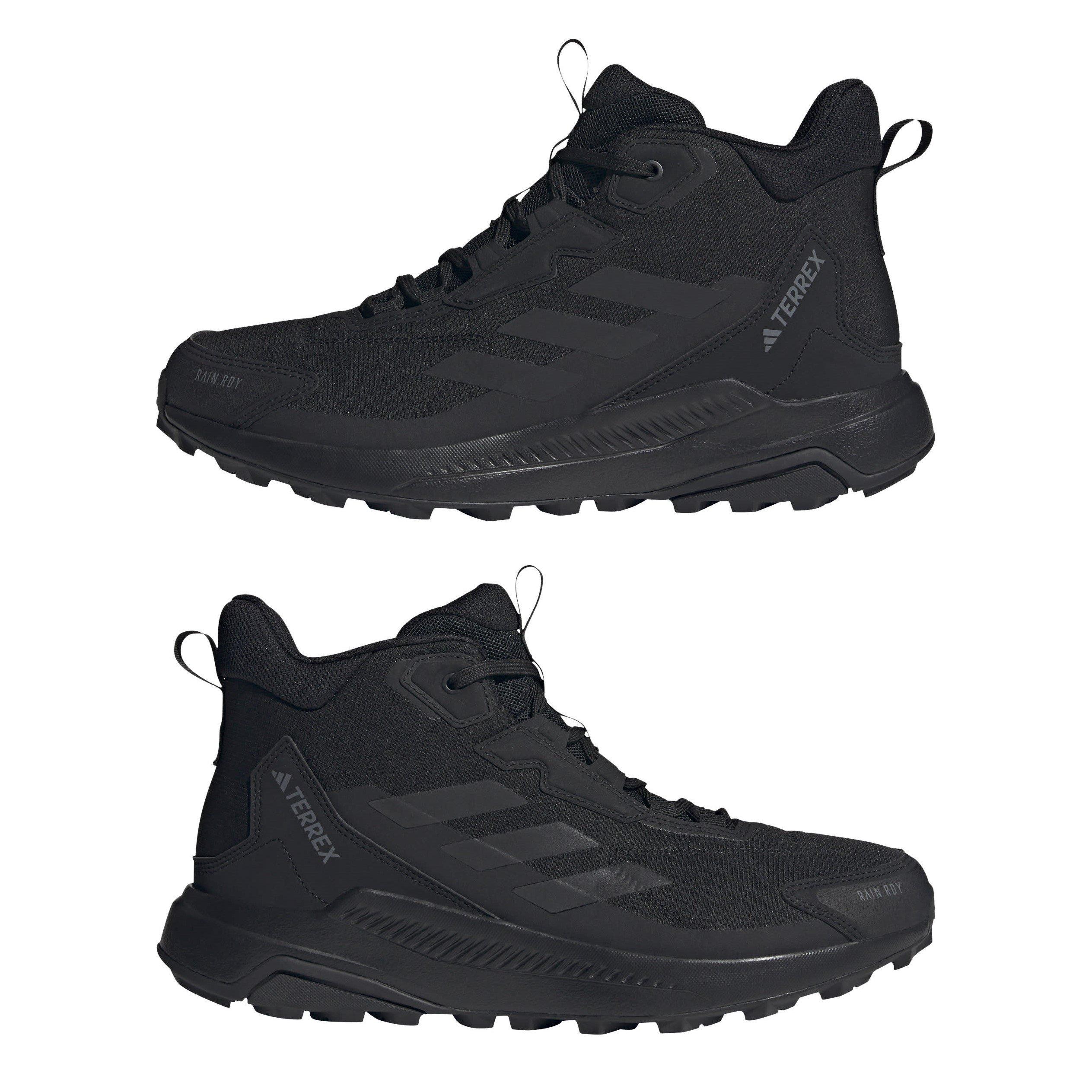 Black - adidas - Terrex Anylander Mid Rain.Rdy Hiking Shoes - 9