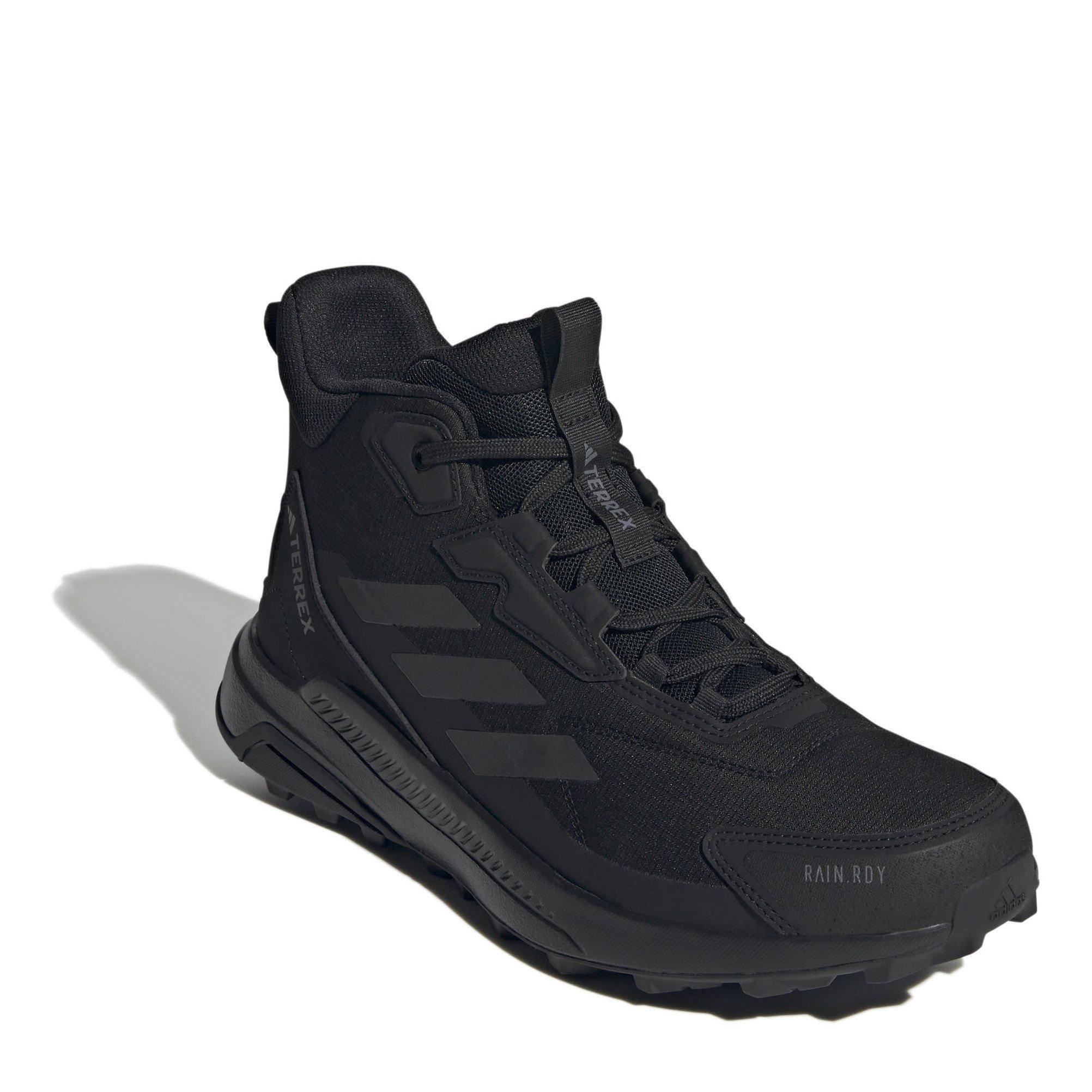 Schwarz - adidas - Terrex Anylander Mid Rain.Rdy Hiking Shoes - 3