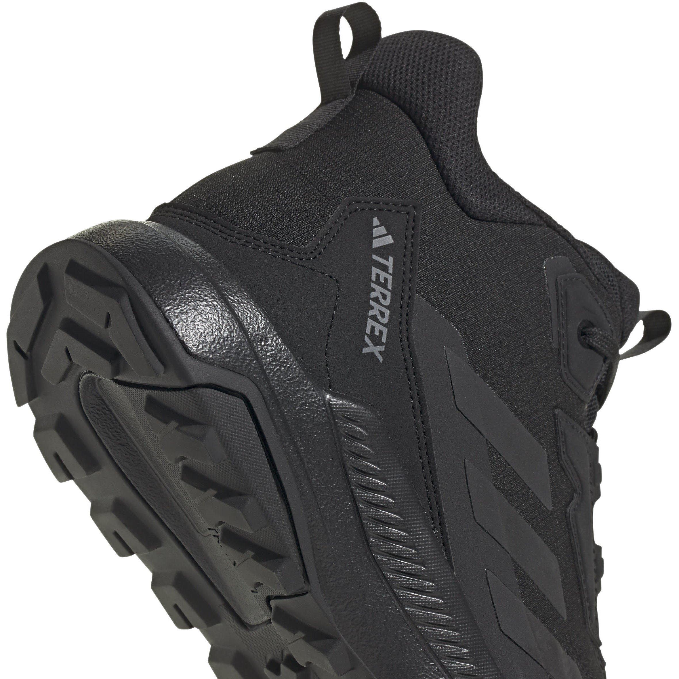 Schwarz - adidas - Terrex Anylander Mid Rain.Rdy Hiking Shoes - 7