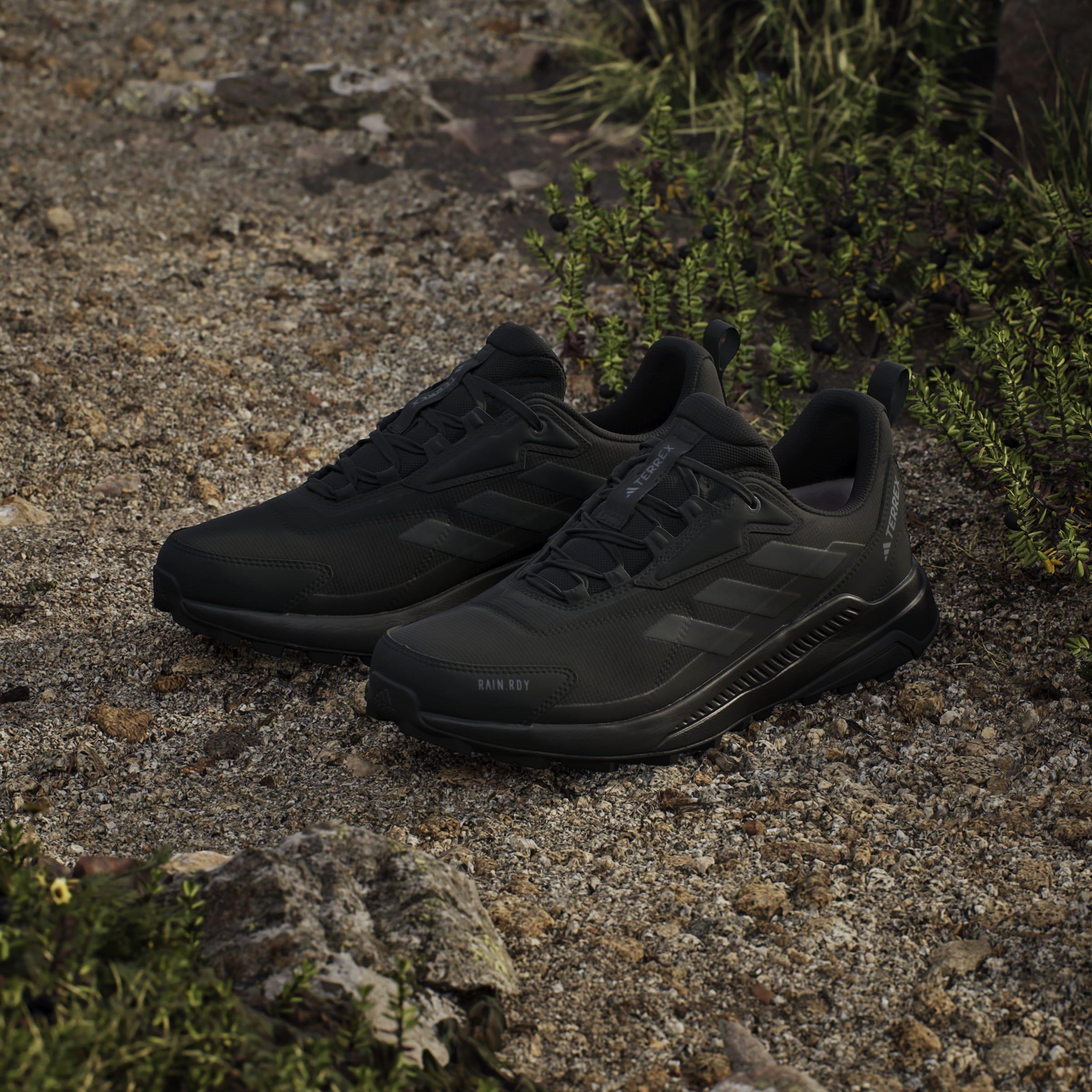 Zwart - adidas - Terrex Anylander Rain.Rdy Hiking Shoes Mens - 12