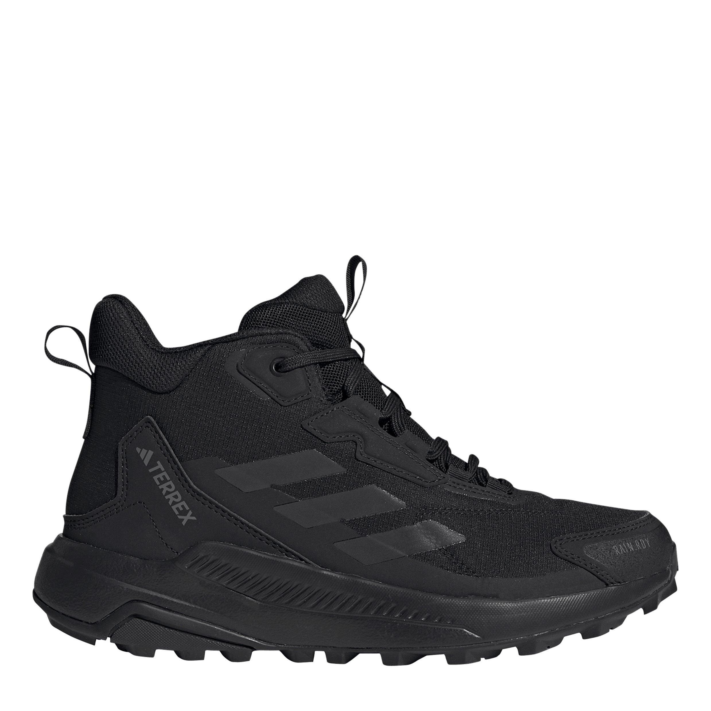 Adidas Women's Terrex Anylander Mid Rain.rdy Hiking Shoes - Black - 5 (38)