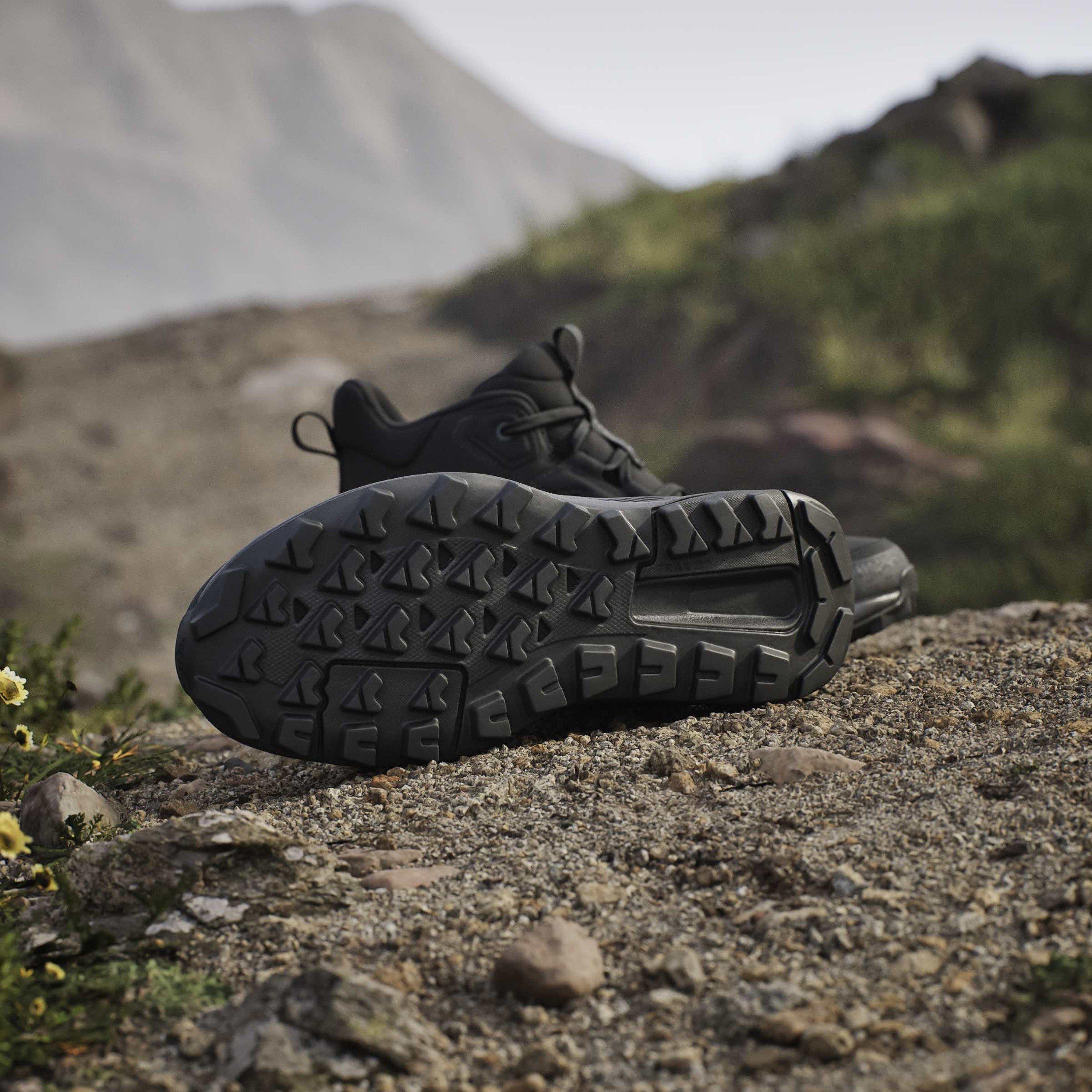 Black - adidas - Terrex Anylander Mid Rain.Rdy Hiking Shoes Womens - 11