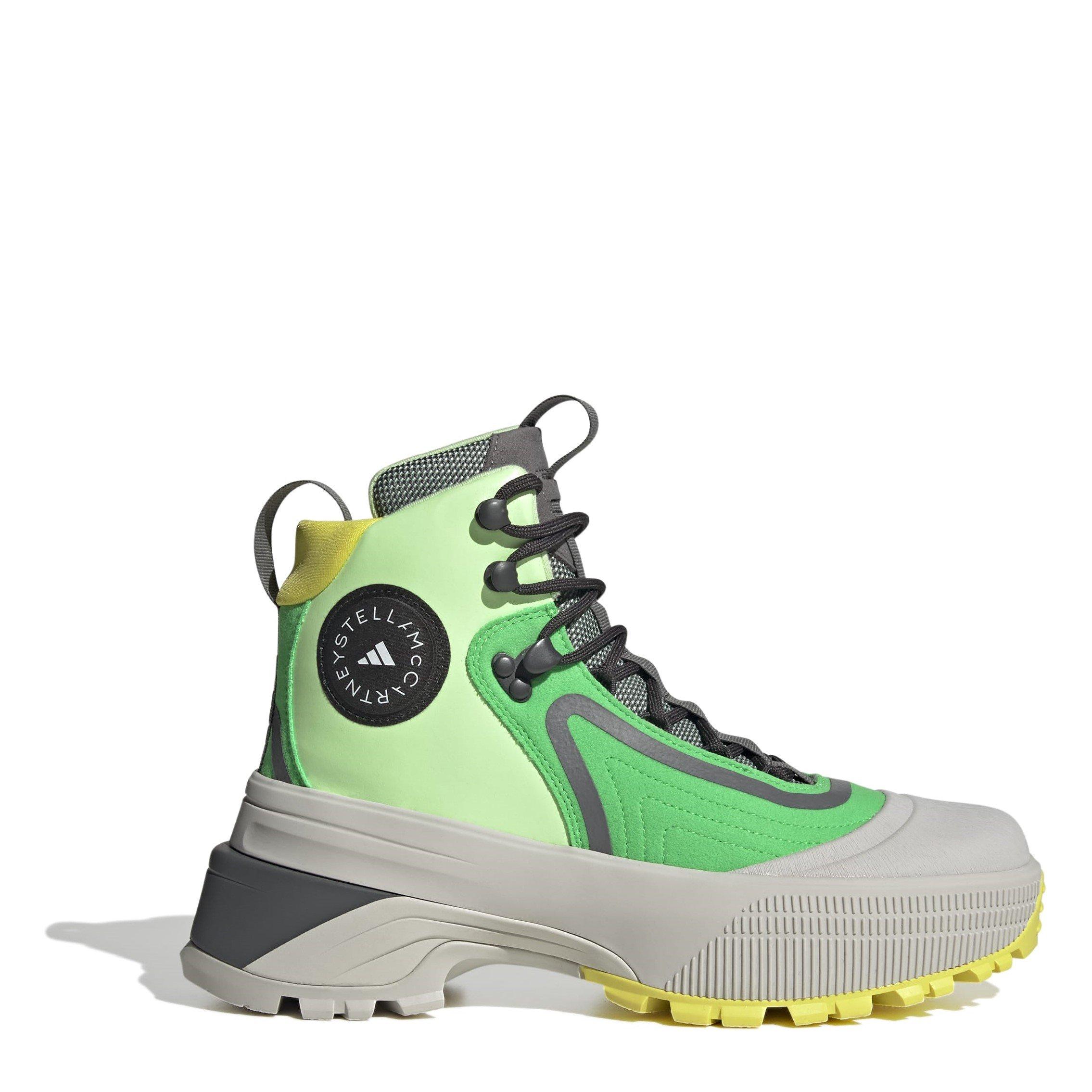 Adidas Women's Non-Waterproof Hiking Boot - Solar Lime - 4.5 (37.3)