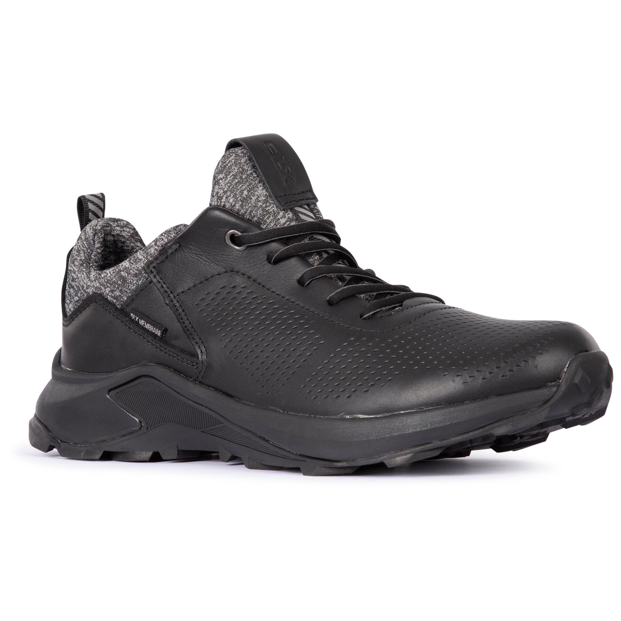 Black - DLX - Trespass Cole Waterproof Trekking Shoes - 2