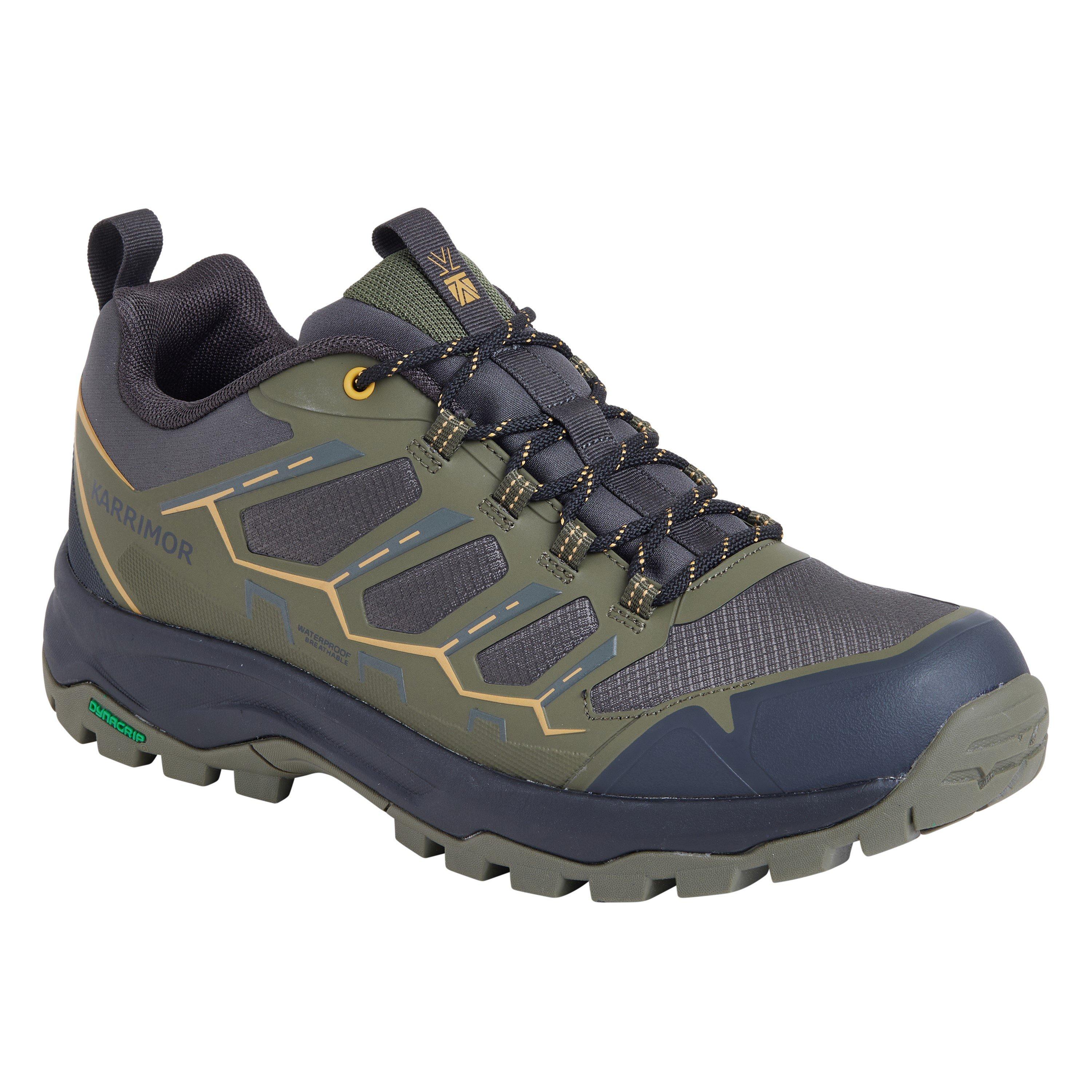 Green - Karrimor - Hurricane Waterproof Hiking Shoes - 4