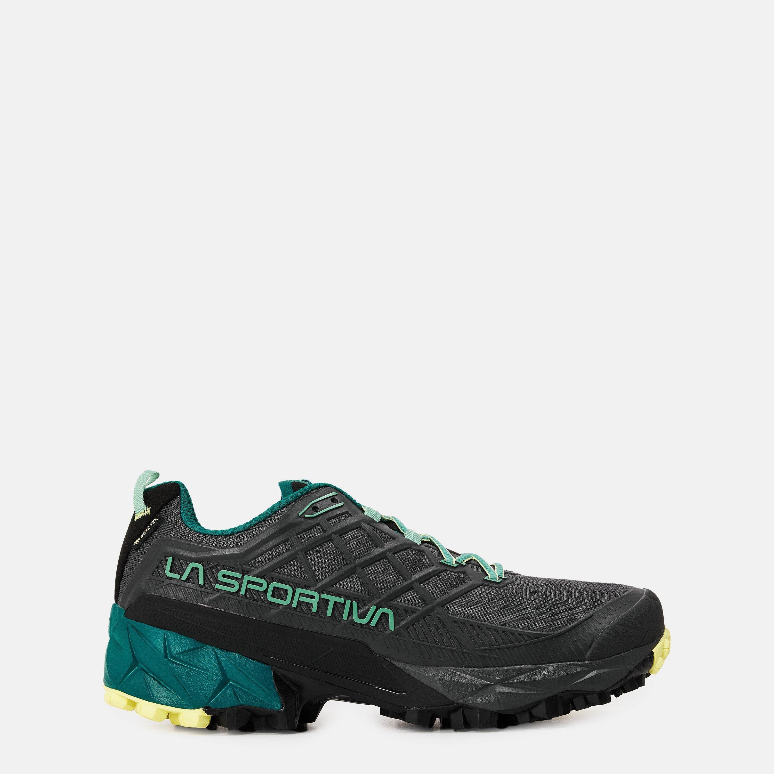 Carbon/Juniper - La Sportiva - Women's Non-Waterproof Trekking Shoes - 1