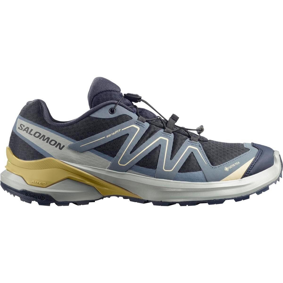 Salomon Men's Examotion Gtx Trail Running Shoe - Dark Navy - 9 (43.3)