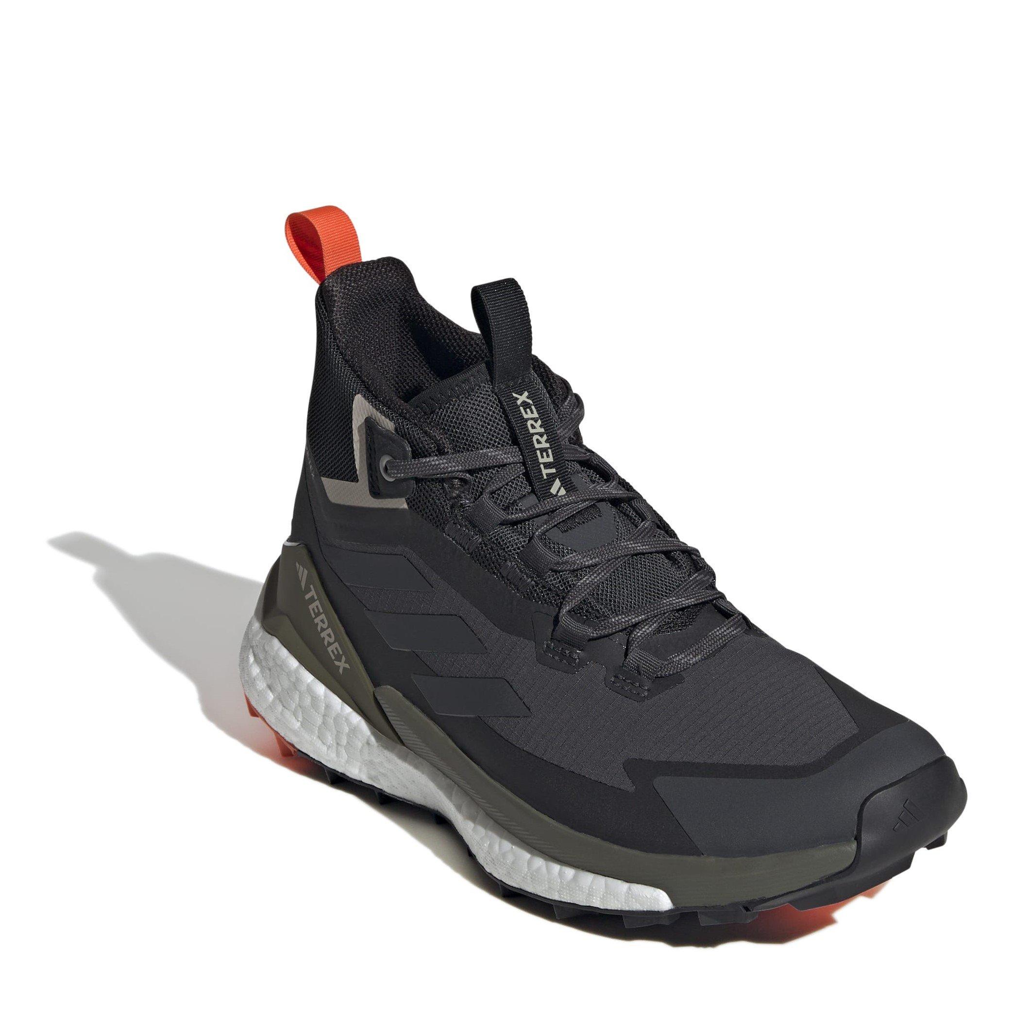 Carbon - adidas - Terrex Free Hiker Waterproof Hiking Shoes - 3