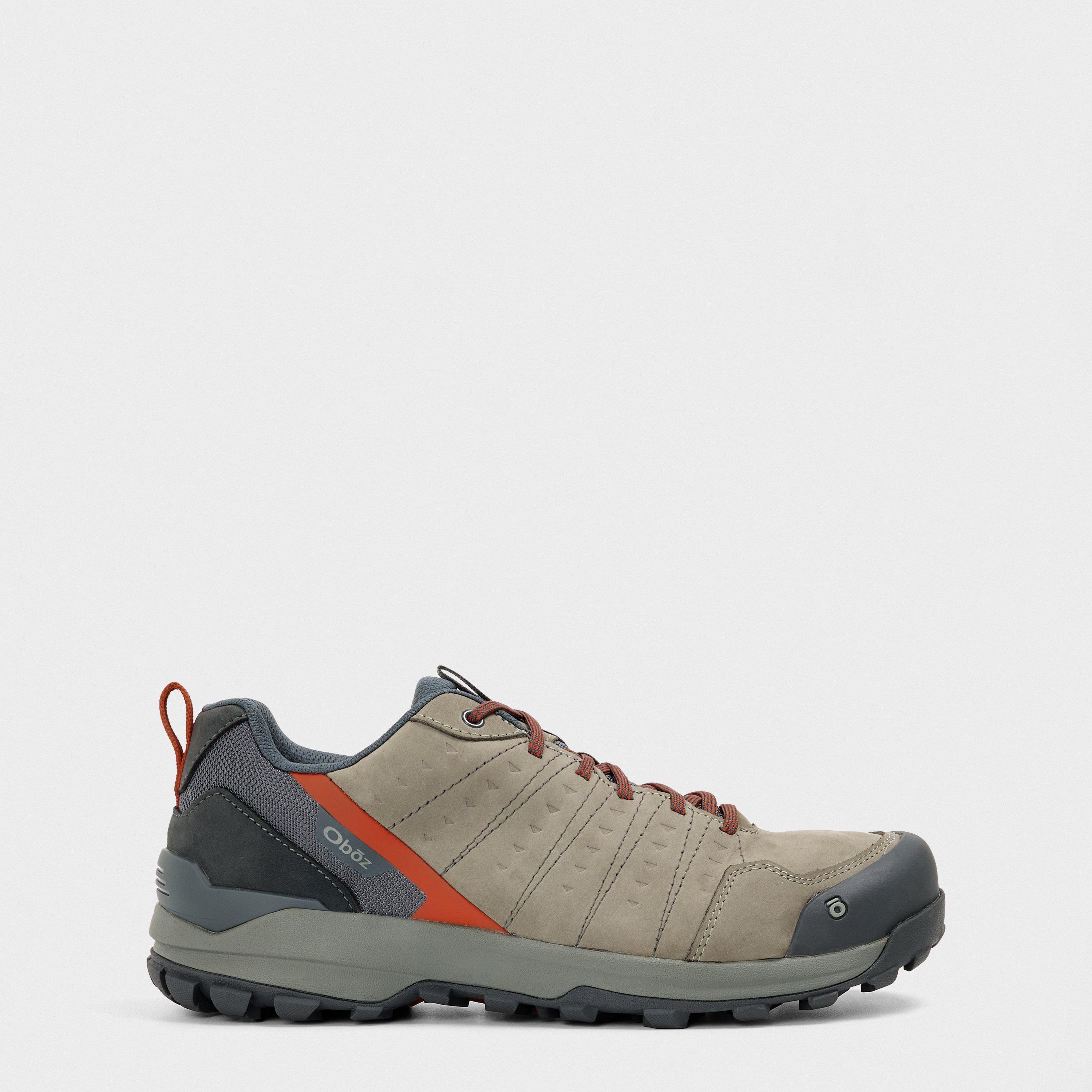 Acero - Oboz - Men's Sypes Wide Leather Waterproof Hiking Shoes - 1
