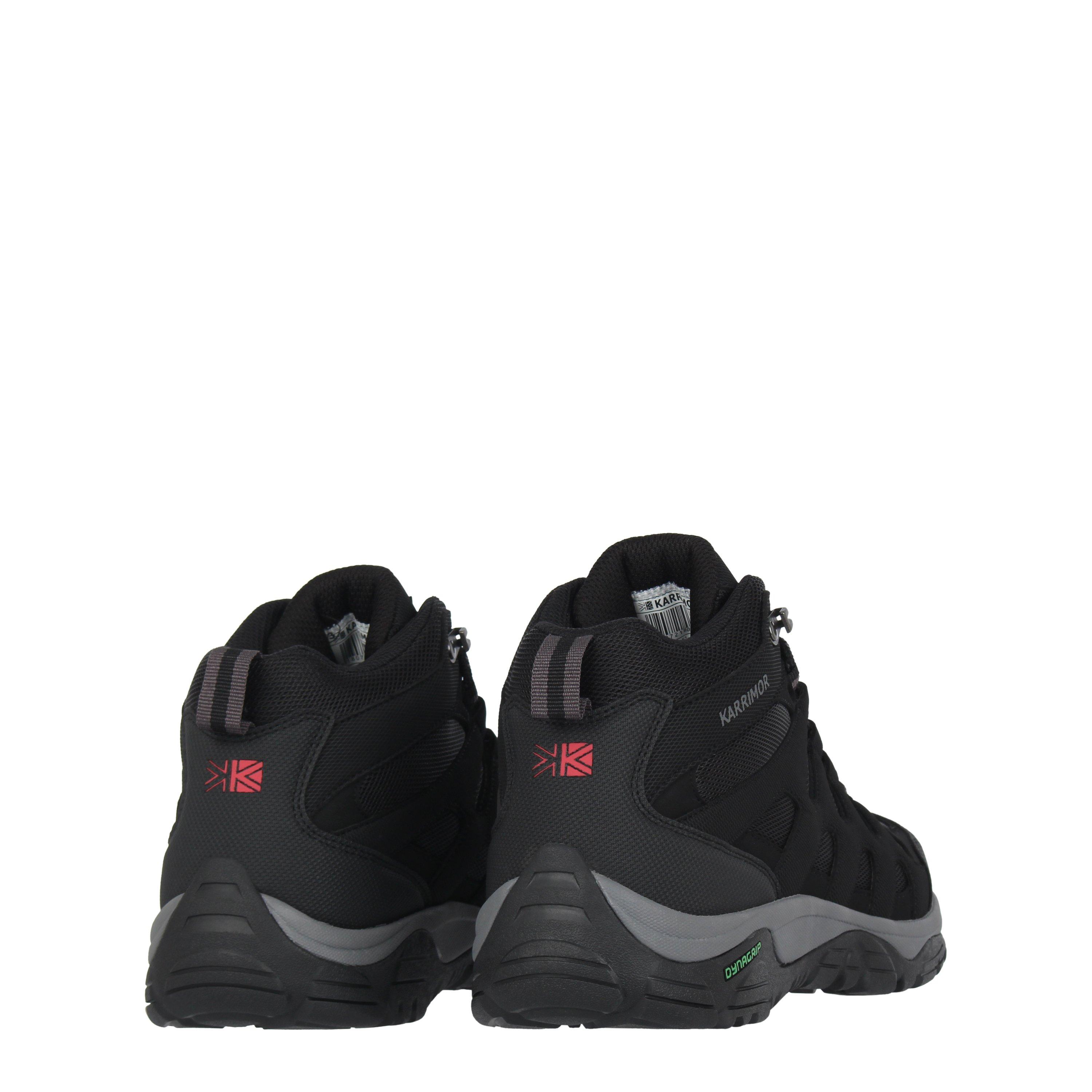 Black - Karrimor - Summit Walking Boots Mens - 4