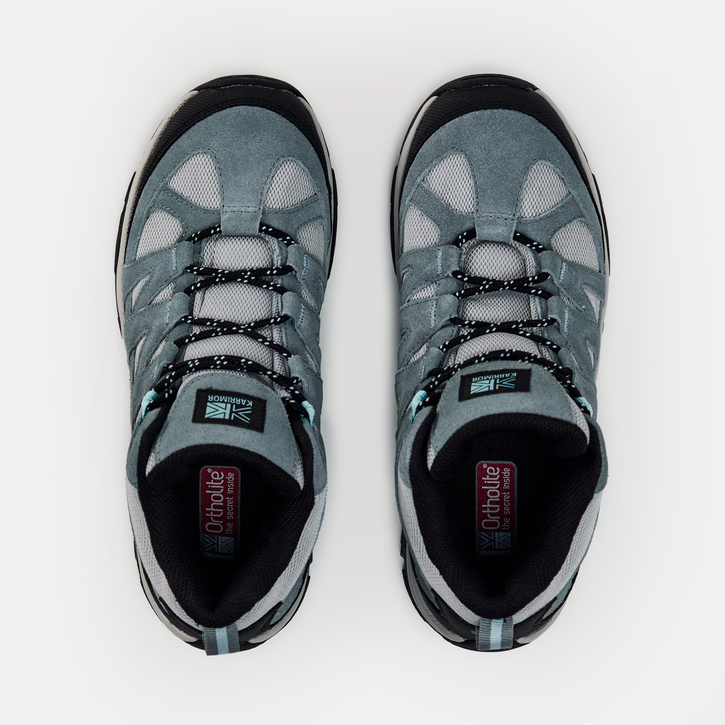 Blue - Karrimor - Summit Walking Boots Womens - 6