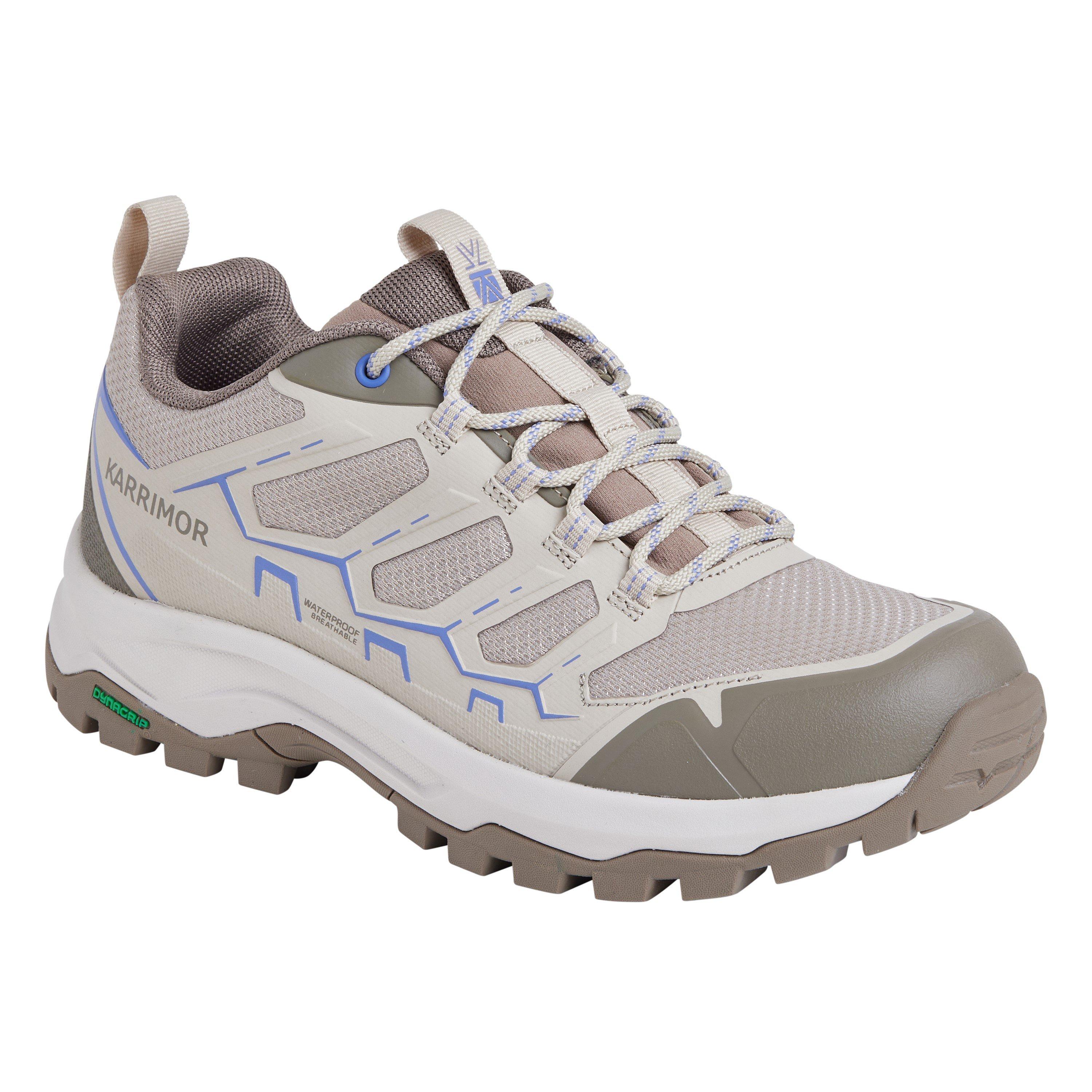 Beige - Karrimor - Hurricane Waterproof Hiking Shoes - 4