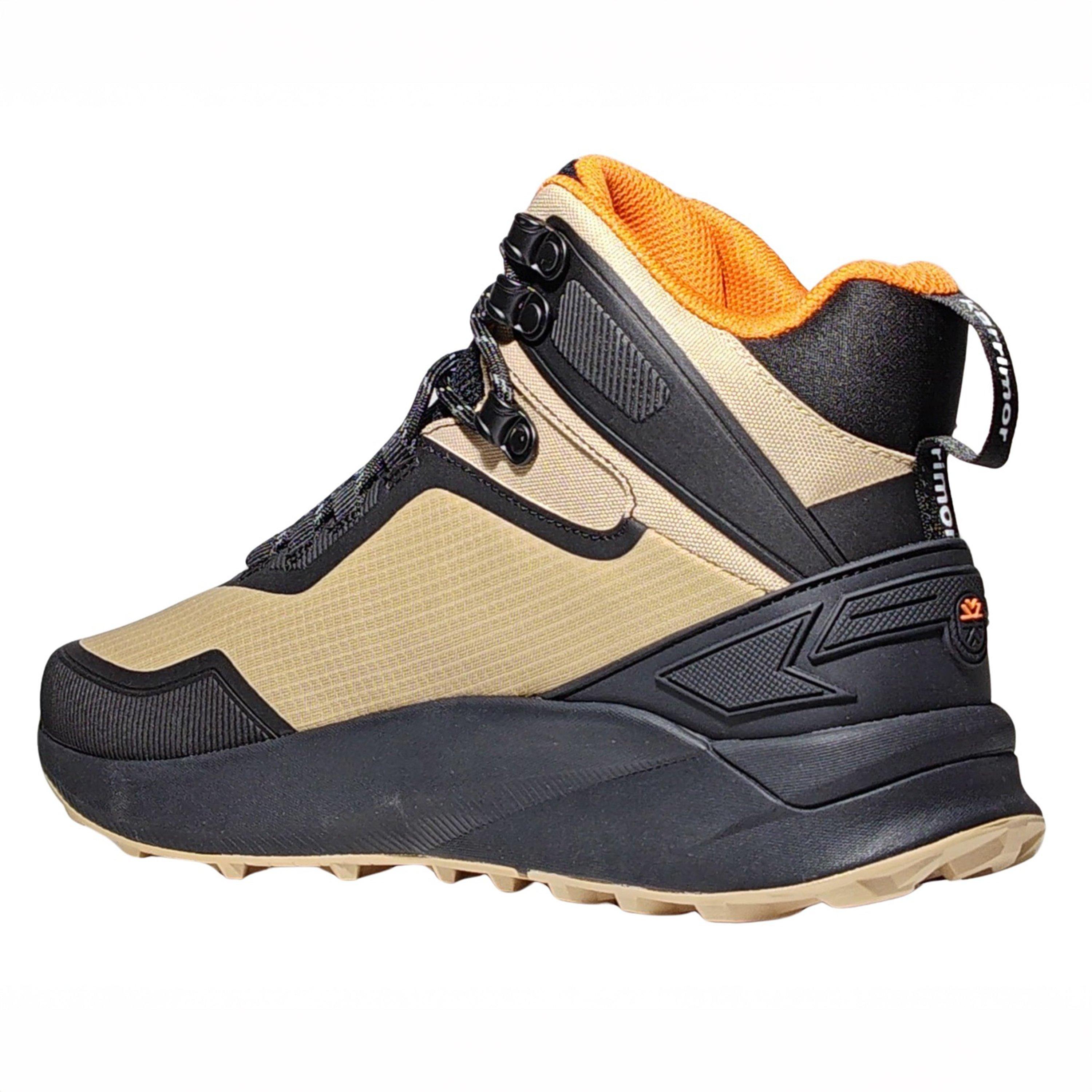 Beige/Black - Karrimor - Rallitor Waterproof Trekking Boots - 8