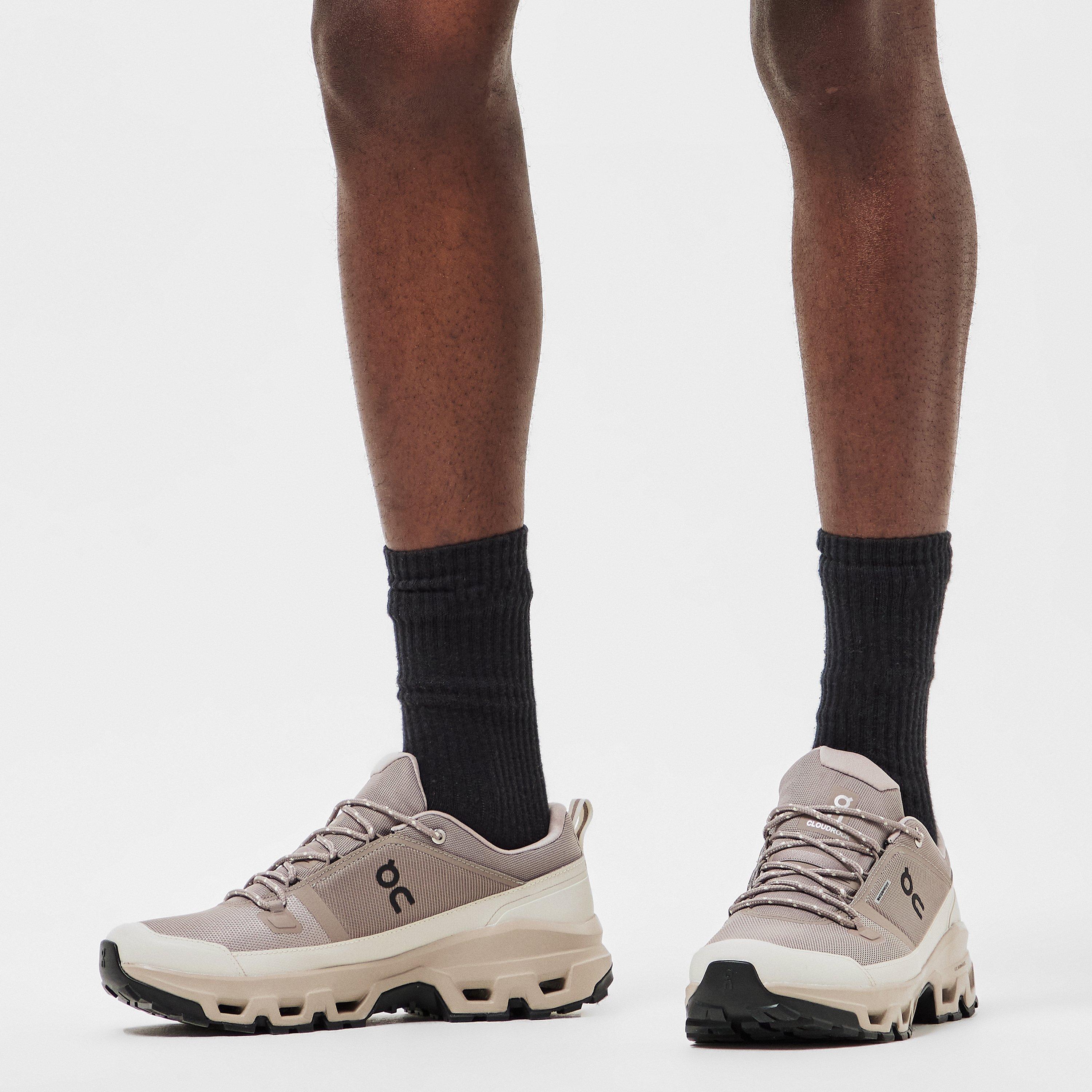 Cinder Fog - On - Men's Cloudrock Low Waterproof Off-Road Trail Running Shoes - 3