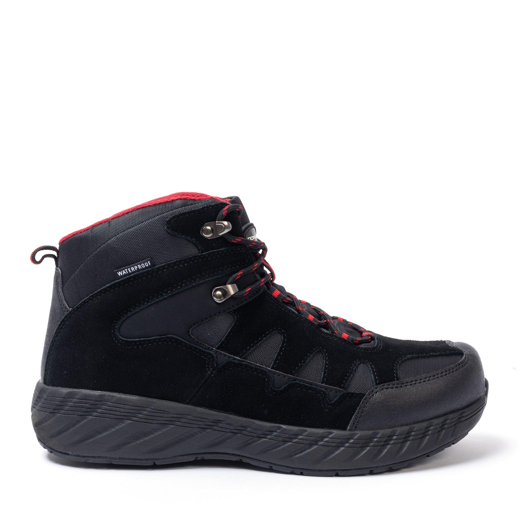 Preto/Vermelho - Donnay - Men Suede Boots - 1