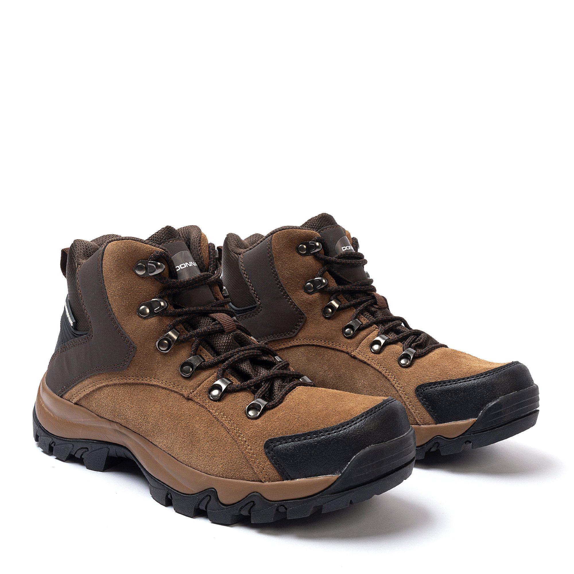 Bruin/Zwart - Donnay - Suede Hi Men Boots - 2