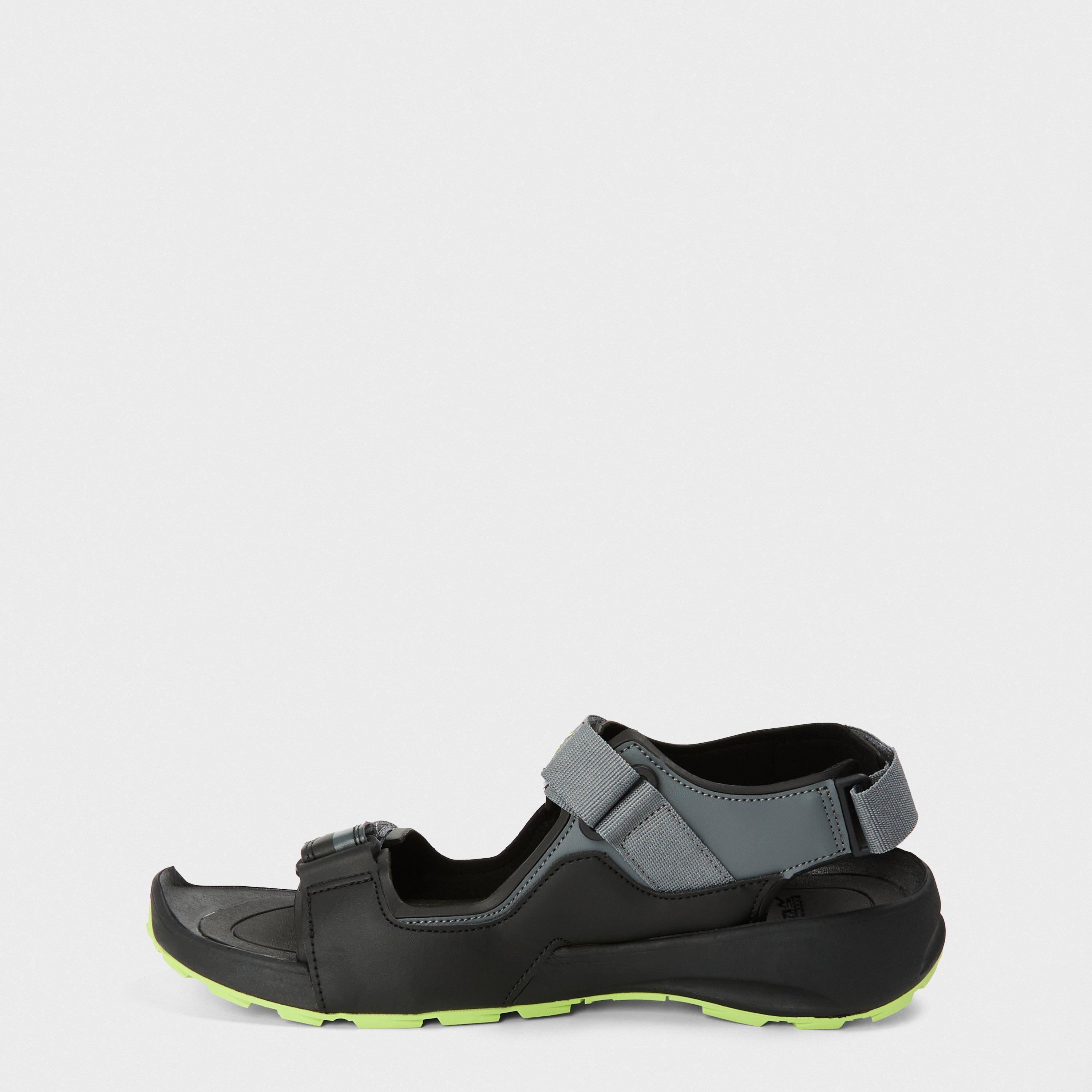 Black/Lime - Regatta - Men's Samaris Adjustable Walking Sandals - 2