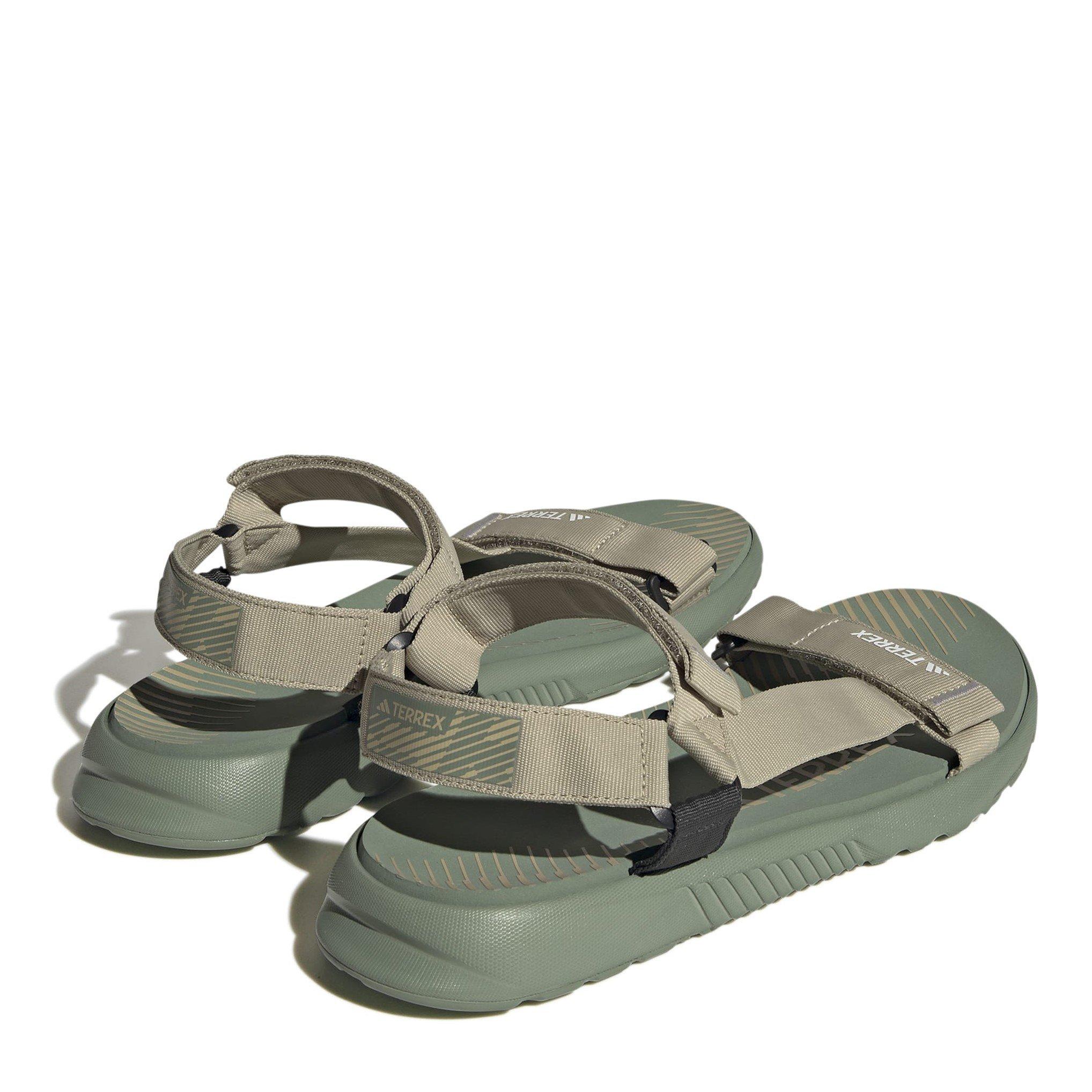 Grn/Sav/Silvr - adidas - Terrex Hydroterra Light Sandals Adults - 4