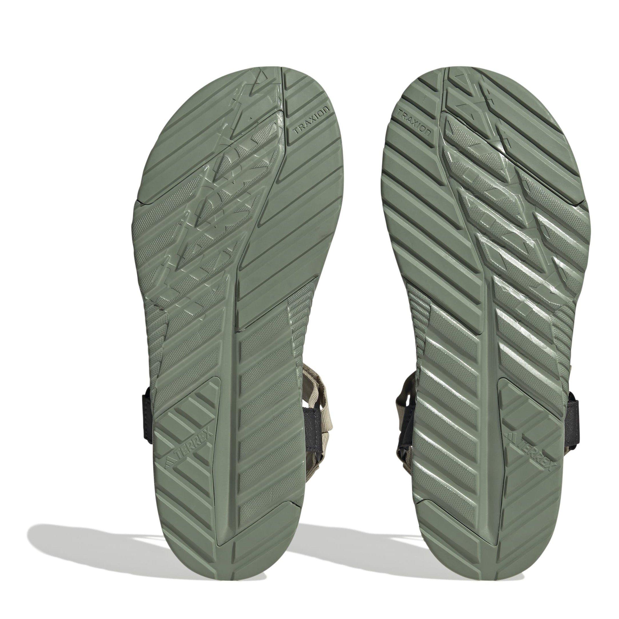 Grn/Sav/Silvr - adidas - Terrex Hydroterra Light Sandals Adults - 6