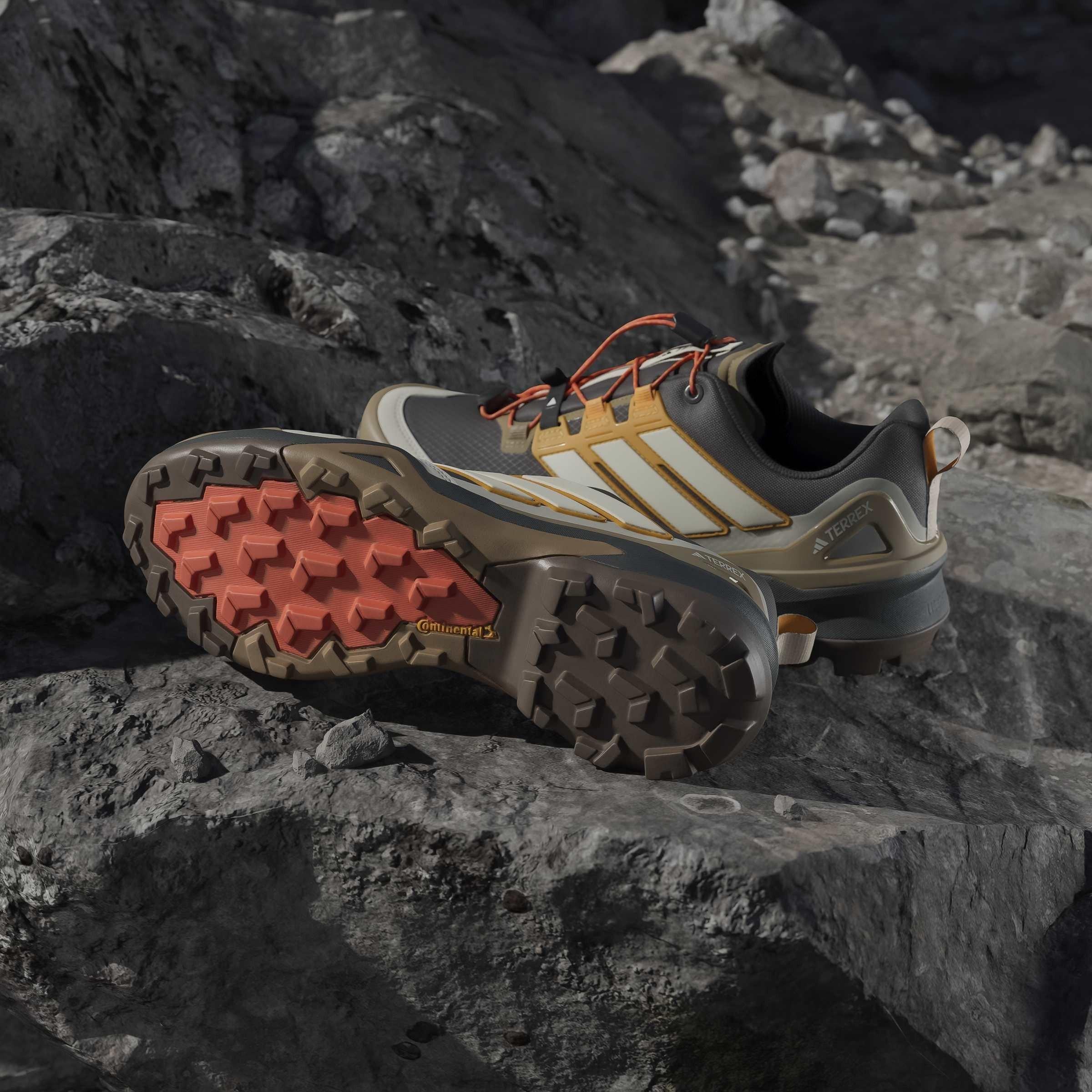 Carbon/White - adidas - Terrex Skychaser GORE-TEX Hiking Shoes Mens - 11