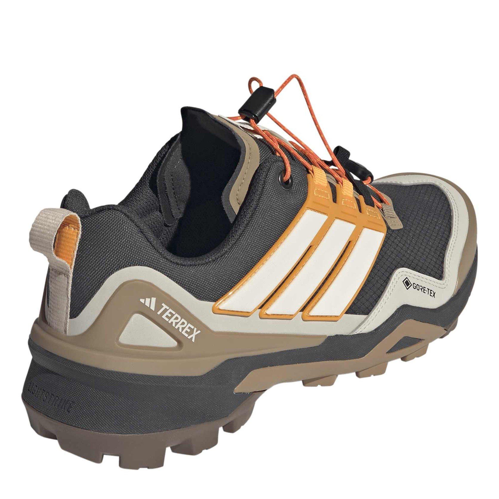 Carbon/White - adidas - Terrex Skychaser GORE-TEX Hiking Shoes Mens - 4