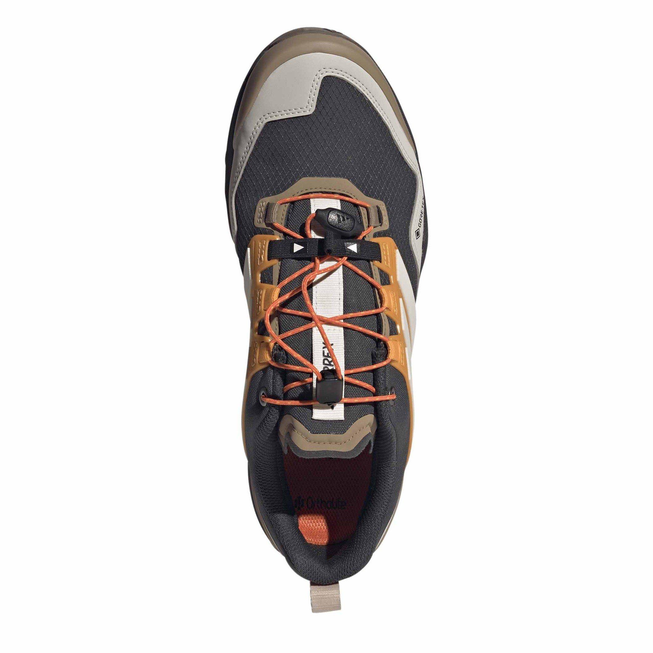 Carbon/White - adidas - Terrex Skychaser GORE-TEX Hiking Shoes Mens - 5