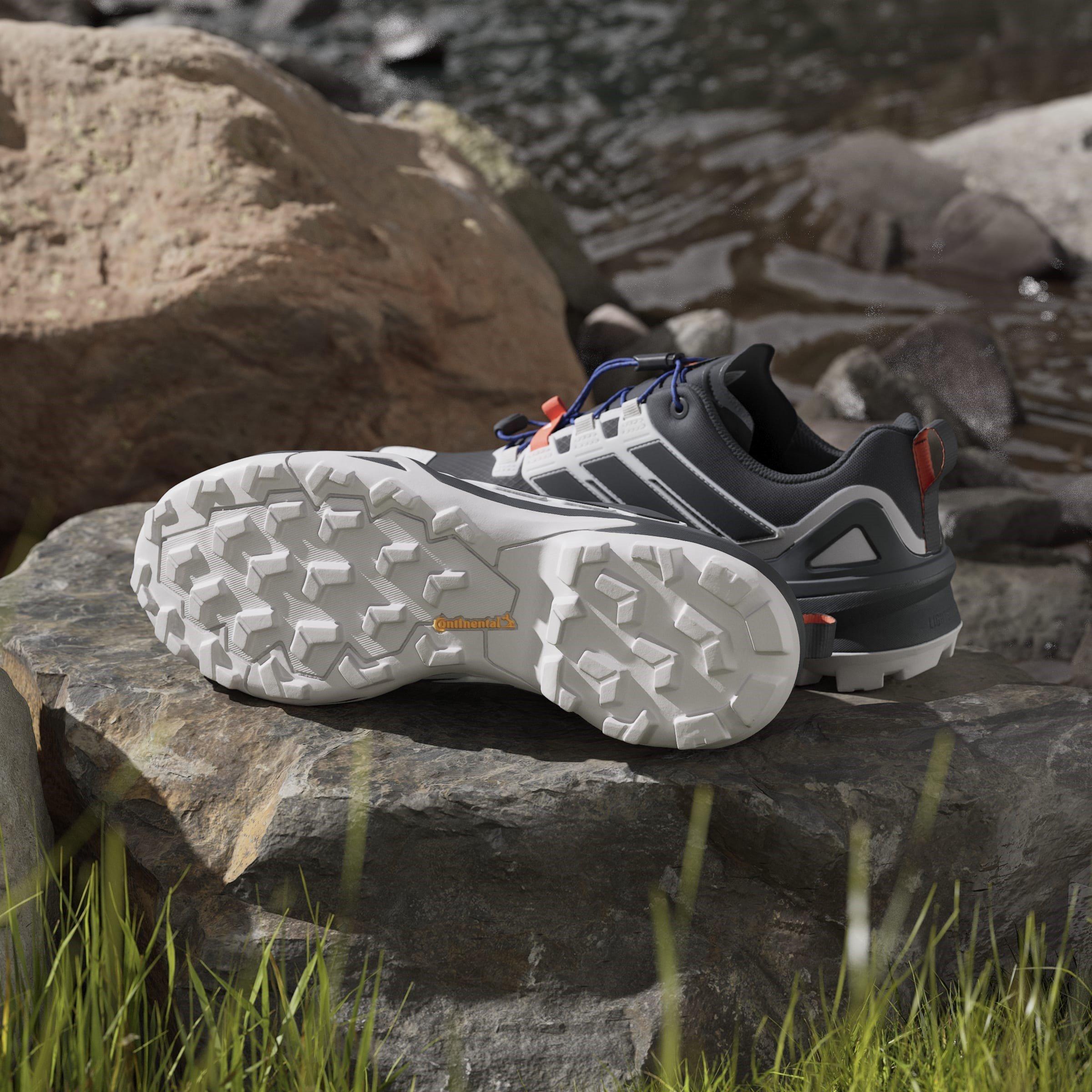 Nero/Grigio - adidas - Terrex Skychaser GORE-TEX Hiking Shoes Mens - 14