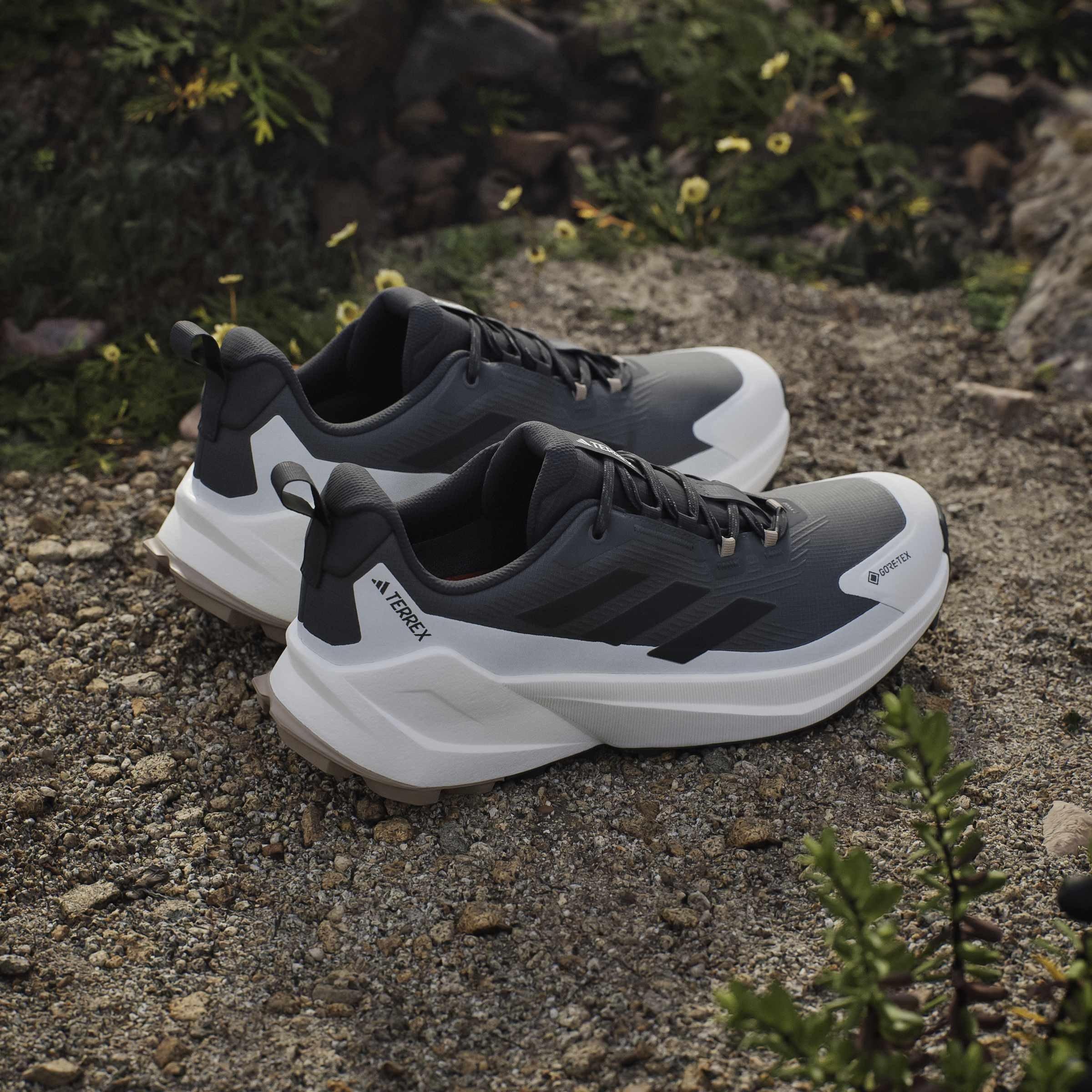 White/Black - adidas - Terrex Trailmaker 2 GORE-TEX Hiking Shoes Mens - 13