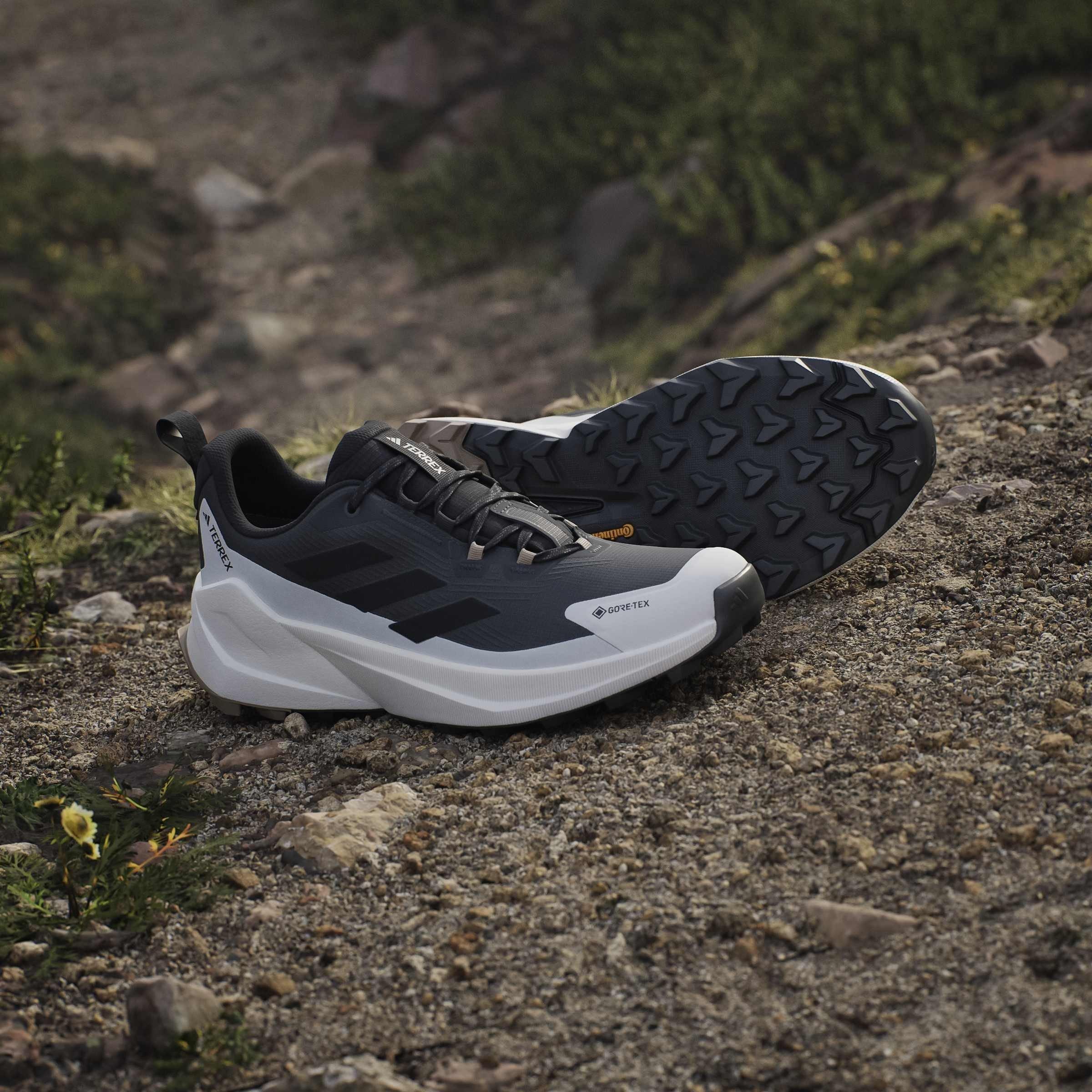 White/Black - adidas - Terrex Trailmaker 2 GORE-TEX Hiking Shoes Mens - 15