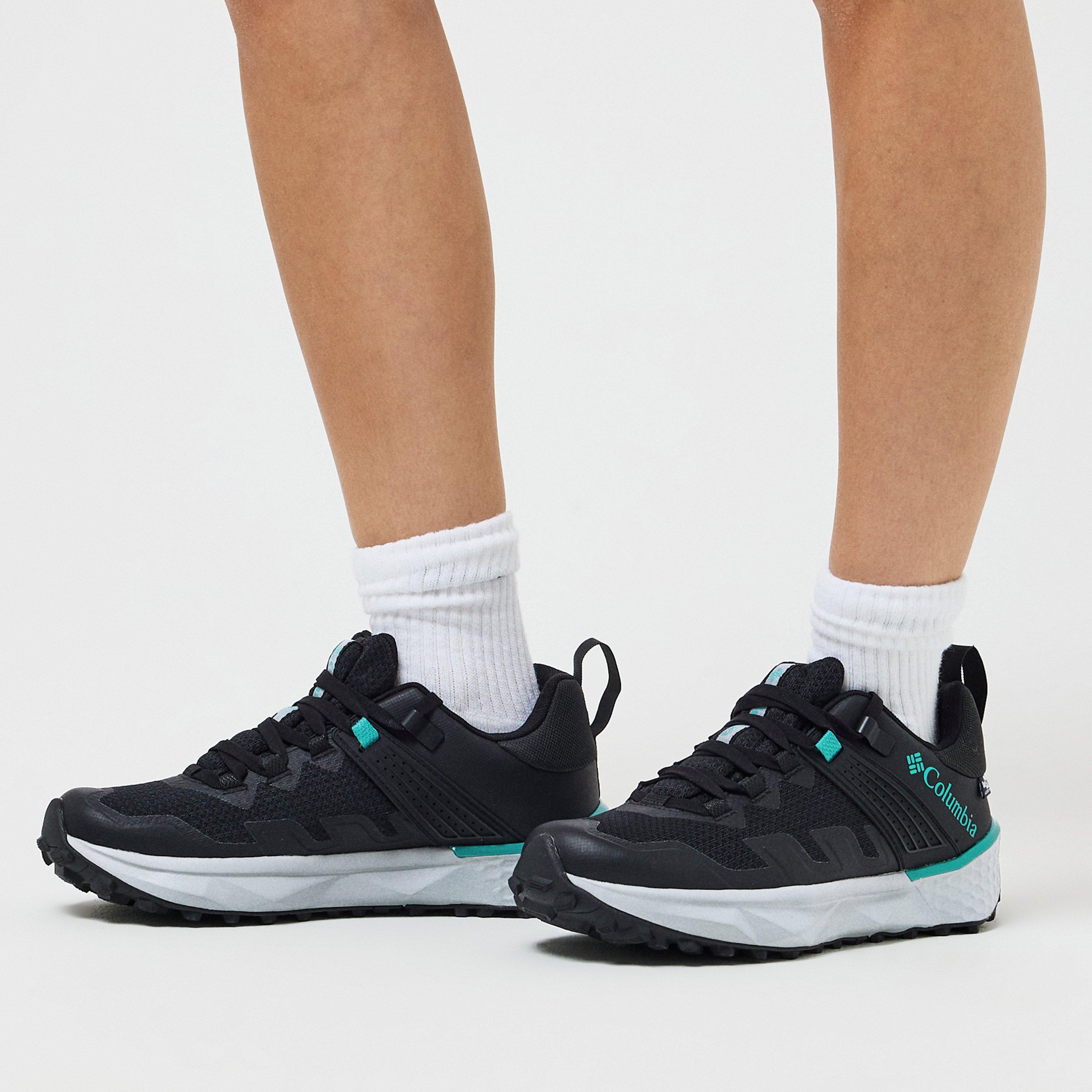 Black Teal - Columbia - Facet OutDry Waterproof Walking Shoe Womens - 3
