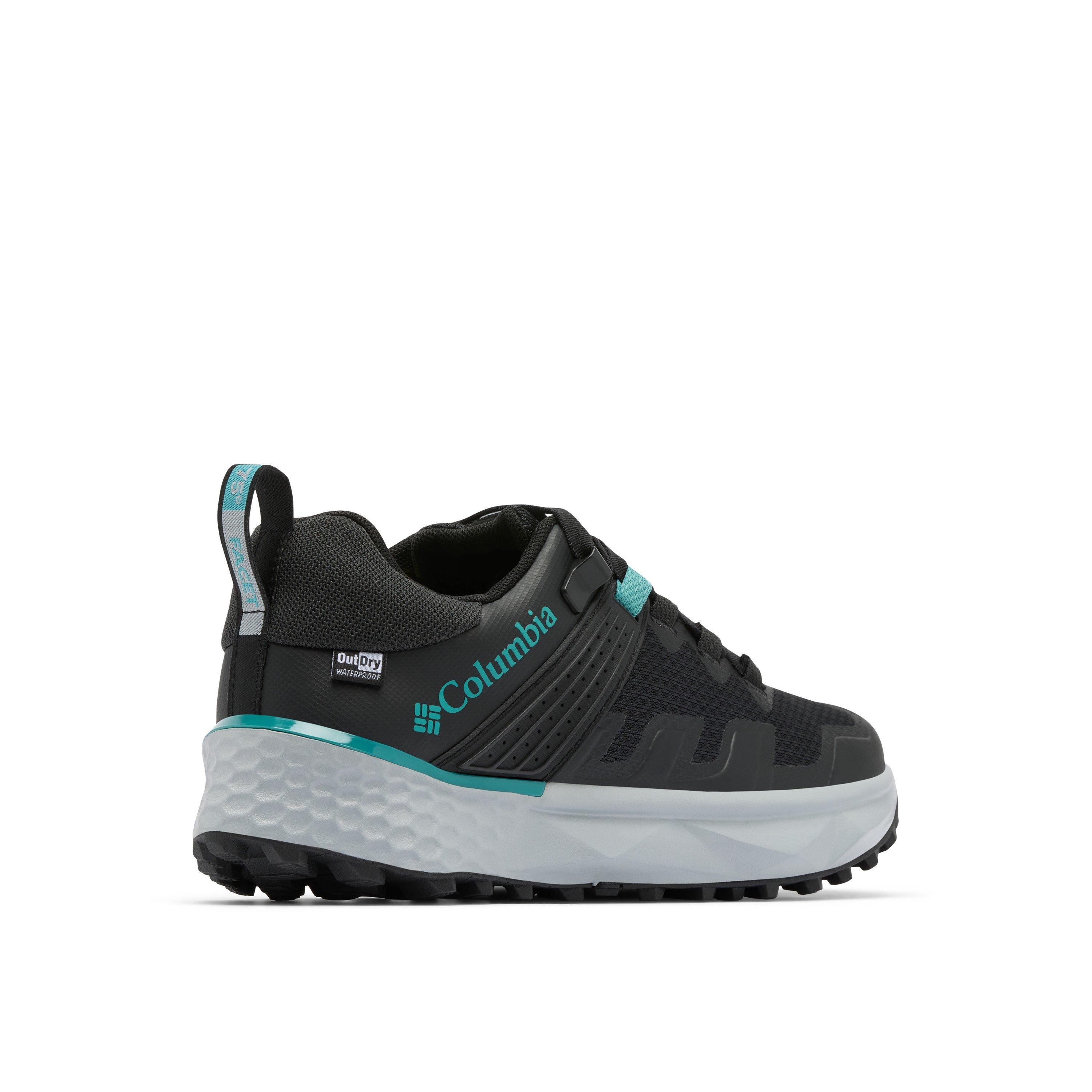 Black Teal - Columbia - Facet OutDry Waterproof Walking Shoe Womens - 4