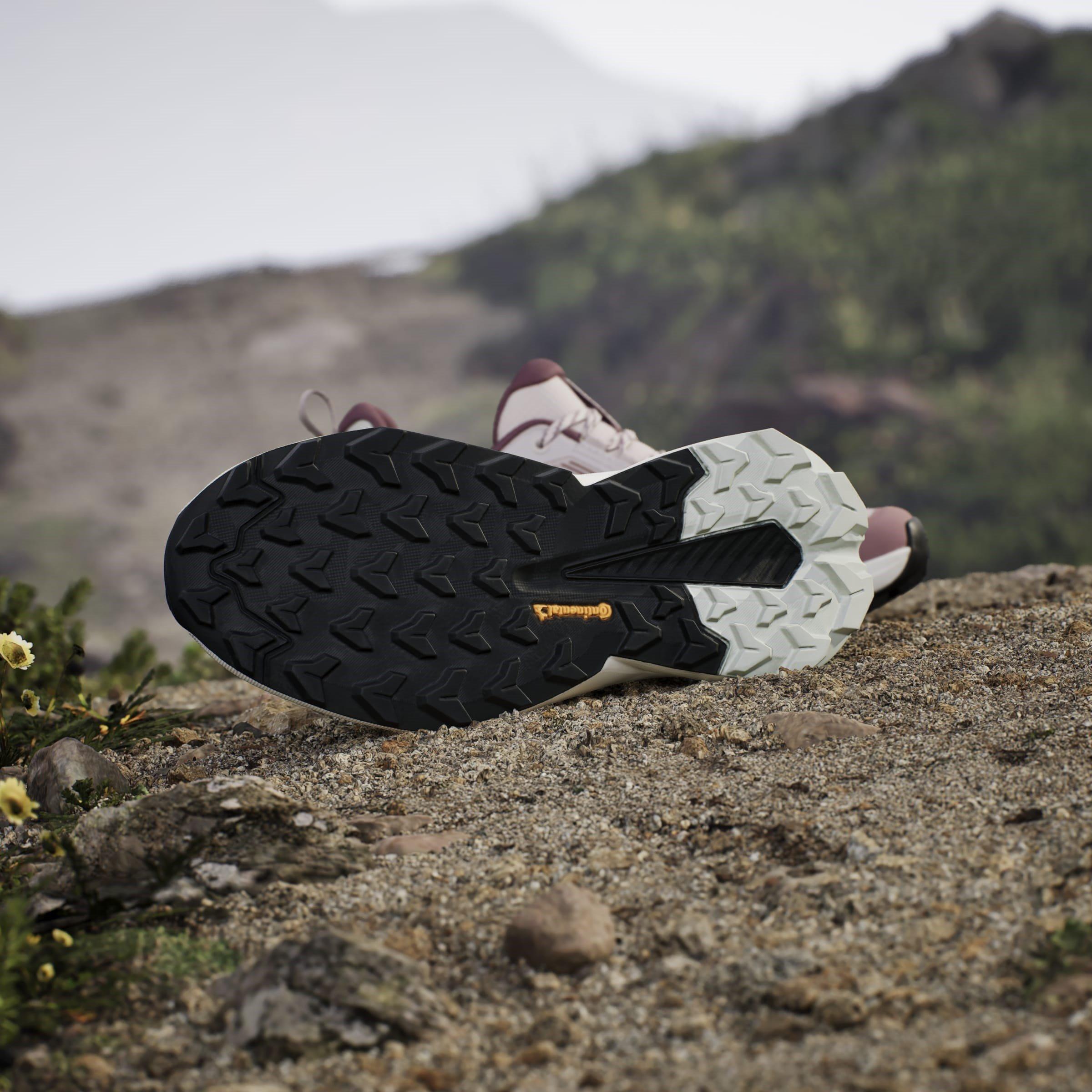 W.Clay/Crimson - adidas - Terrex Trailmaker 2.0 Hiking Shoes Womens - 12