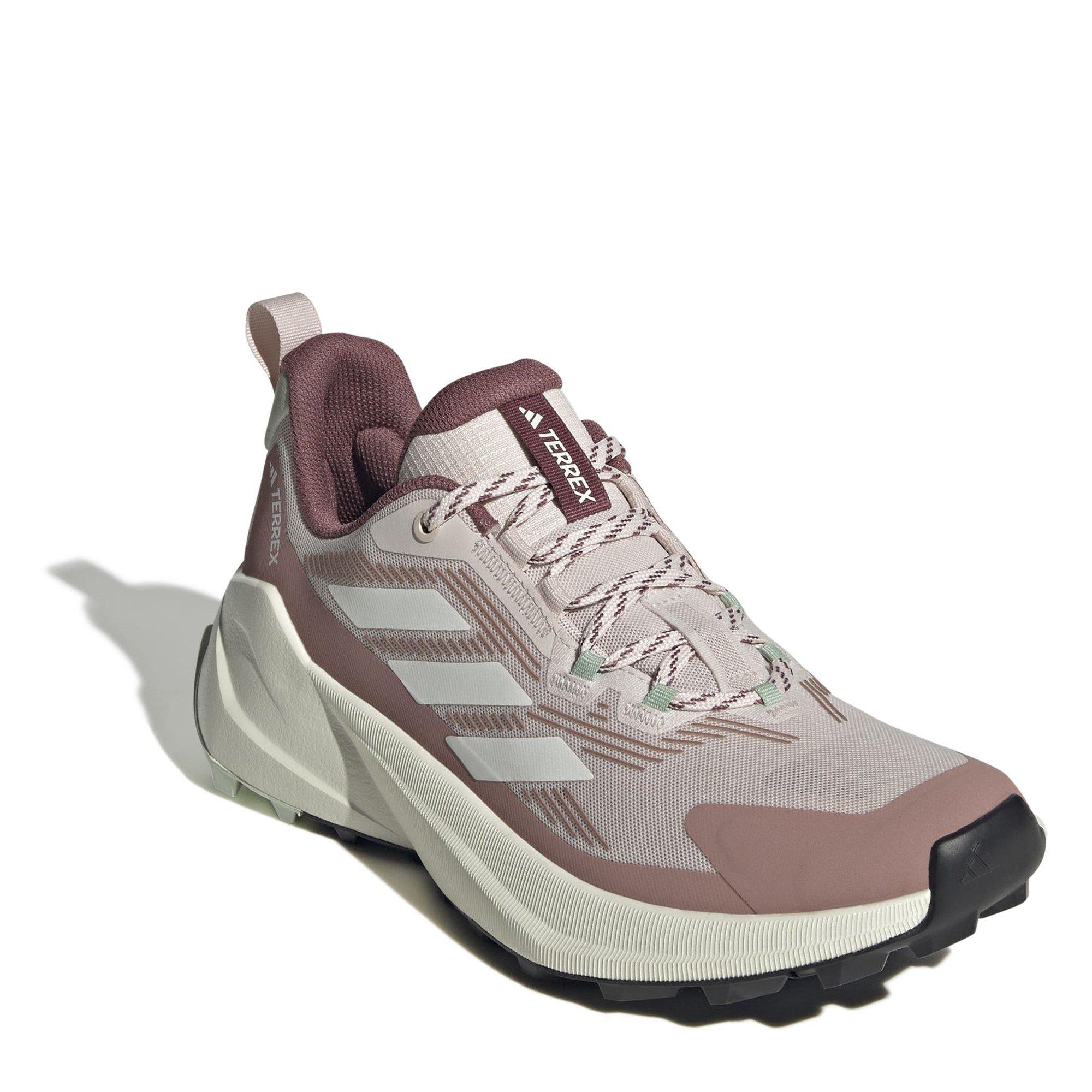 W.Clay/Crimson - adidas - Terrex Trailmaker 2.0 Hiking Shoes Womens - 3