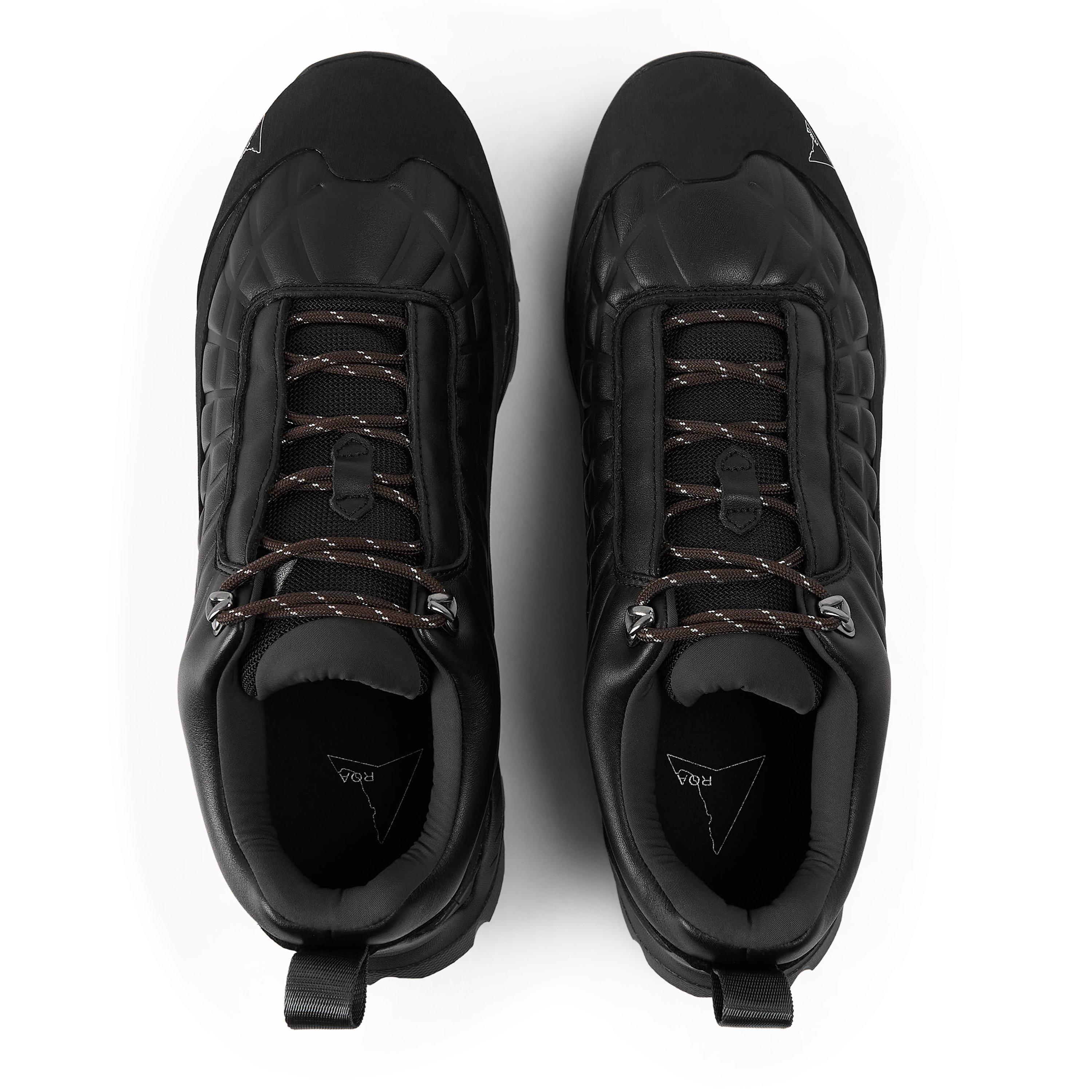 Black - ROA - Men's Katharina Skeletal Non Waterproof Walking Shoes - 4