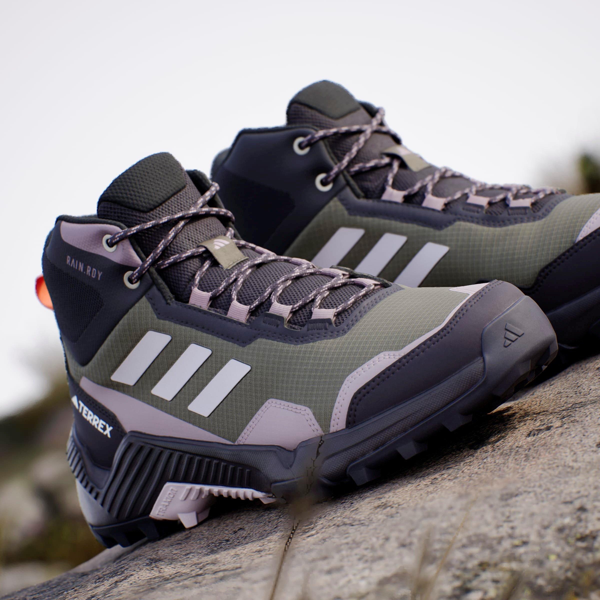 Olive Strata - adidas - Terrex Eastrail 2 Mid R.Rdy W Hiking Boots Womens - 16