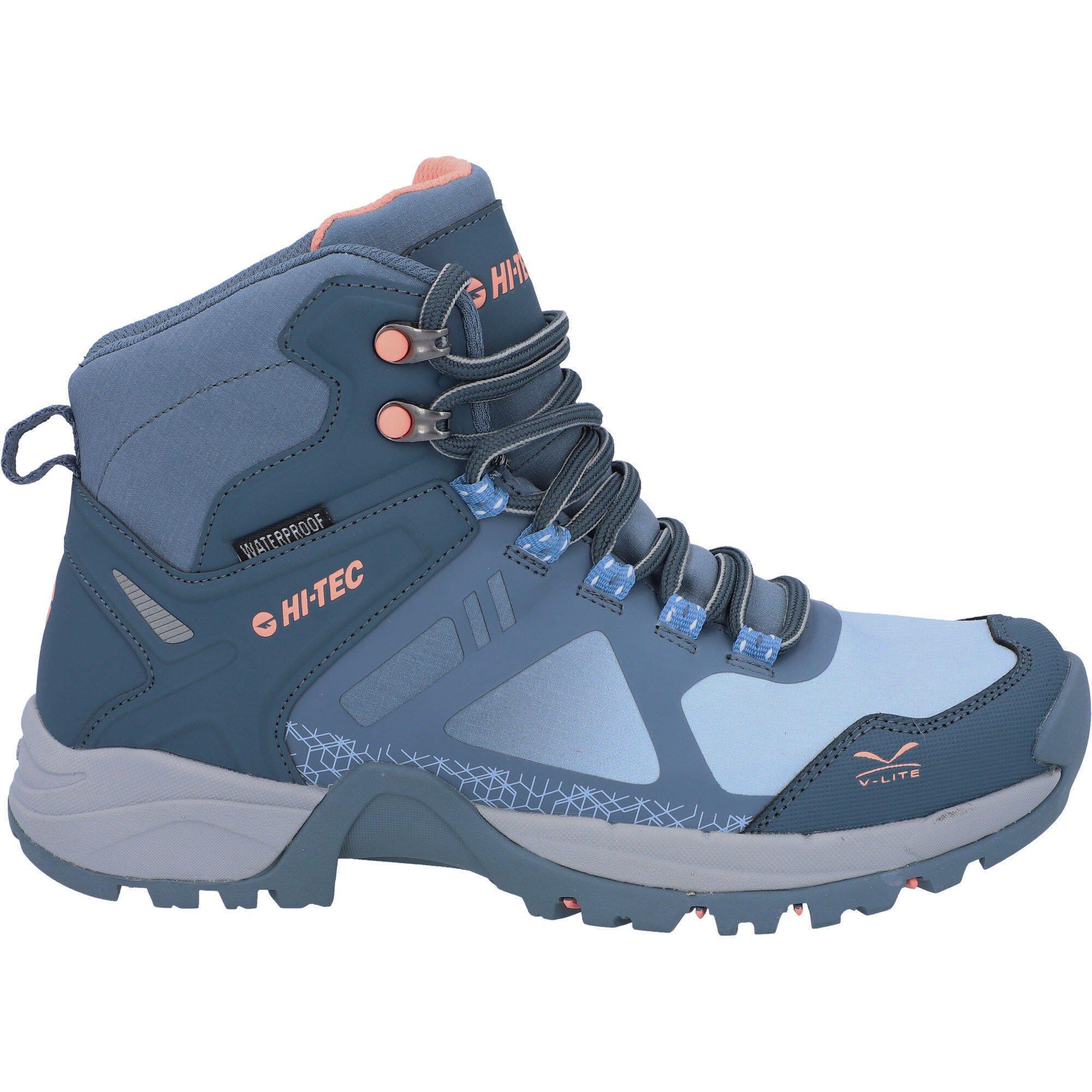 Turquoise/Pink - Hi Tec - Women's Waterproof Hiking Boot - 2