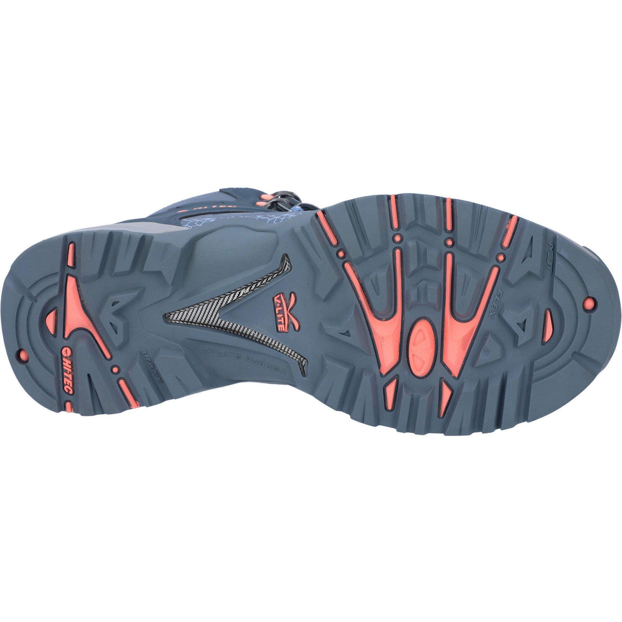 Turquoise/Pink - Hi Tec - Women's Waterproof Hiking Boot - 4