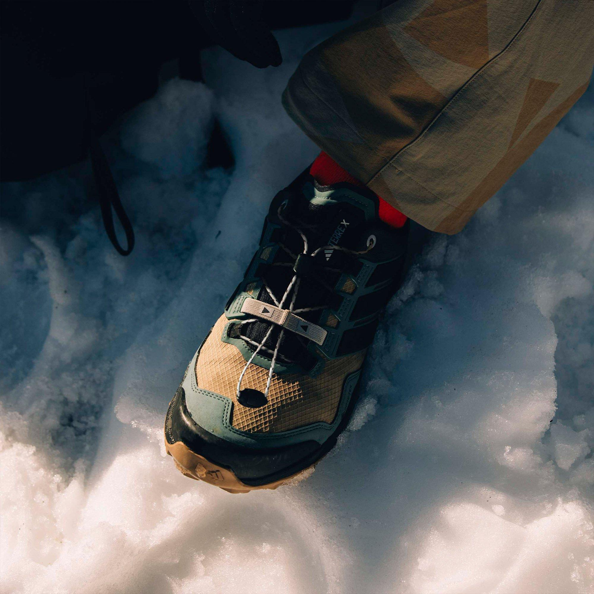 Cardboard/Black - adidas - Terrex Skychaser GORE-TEX Mens Hiking Shoes - 11