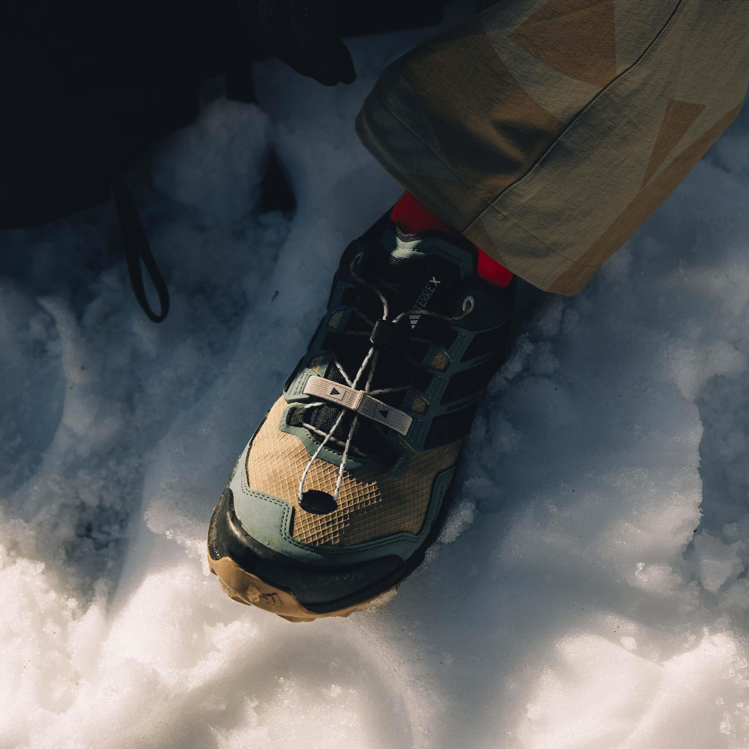 Cardboard/Black - adidas - Terrex Skychaser GORE-TEX Mens Hiking Shoes - 12