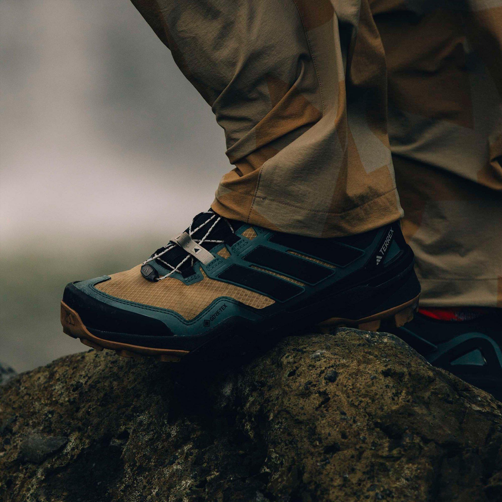 Cardboard/Black - adidas - Terrex Skychaser GORE-TEX Mens Hiking Shoes - 10