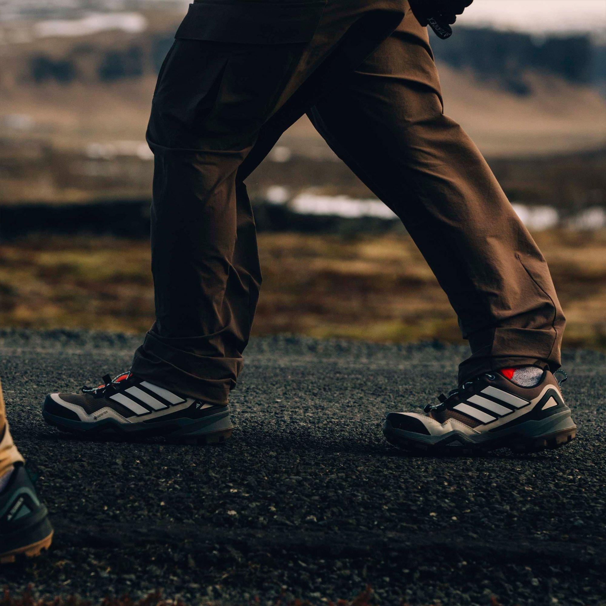 Earth/Grey/Aqua - adidas - Terrex Skychaser GORE-TEX Womens Hiking Shoes - 10