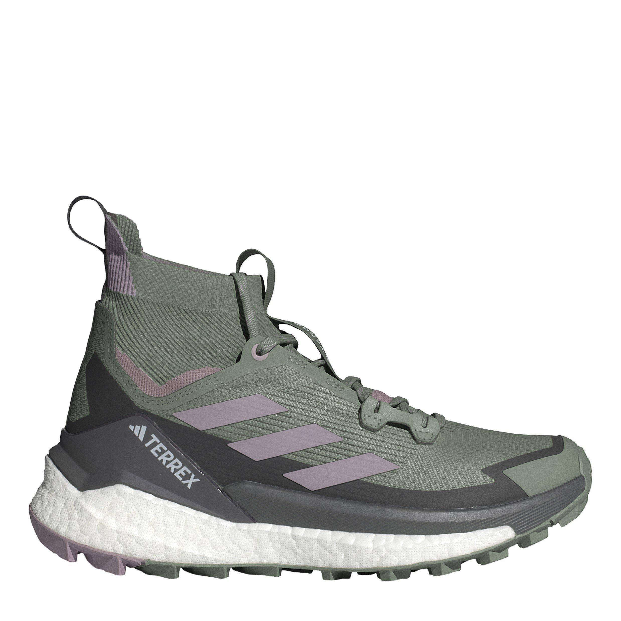 Adidas Women's Terrex Free Hiker Non Waterproof Hiking Shoes - Green - 3.5 (36)