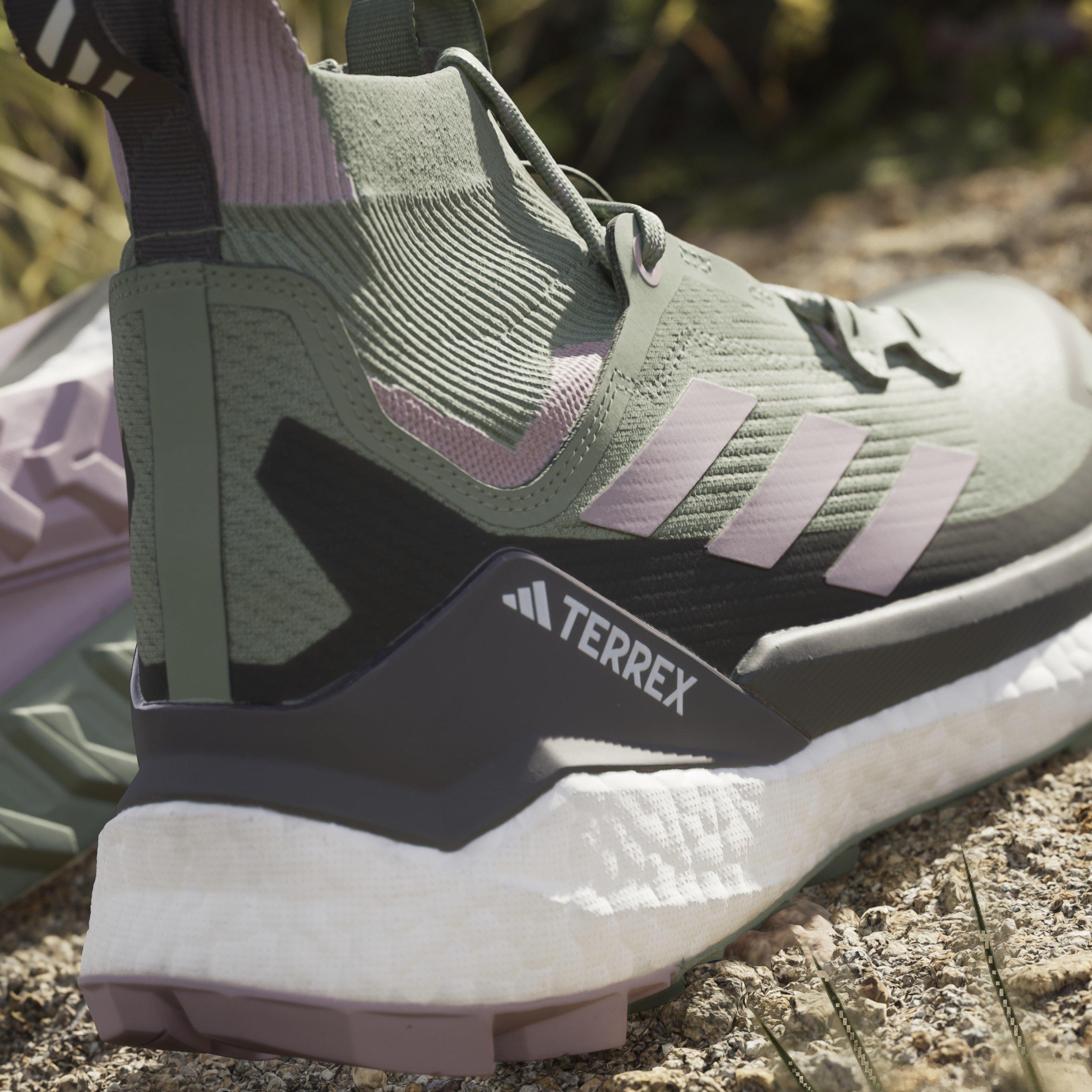 Verde - adidas - Terrex Free Hiker Non Waterproof Hiking Shoes - 16